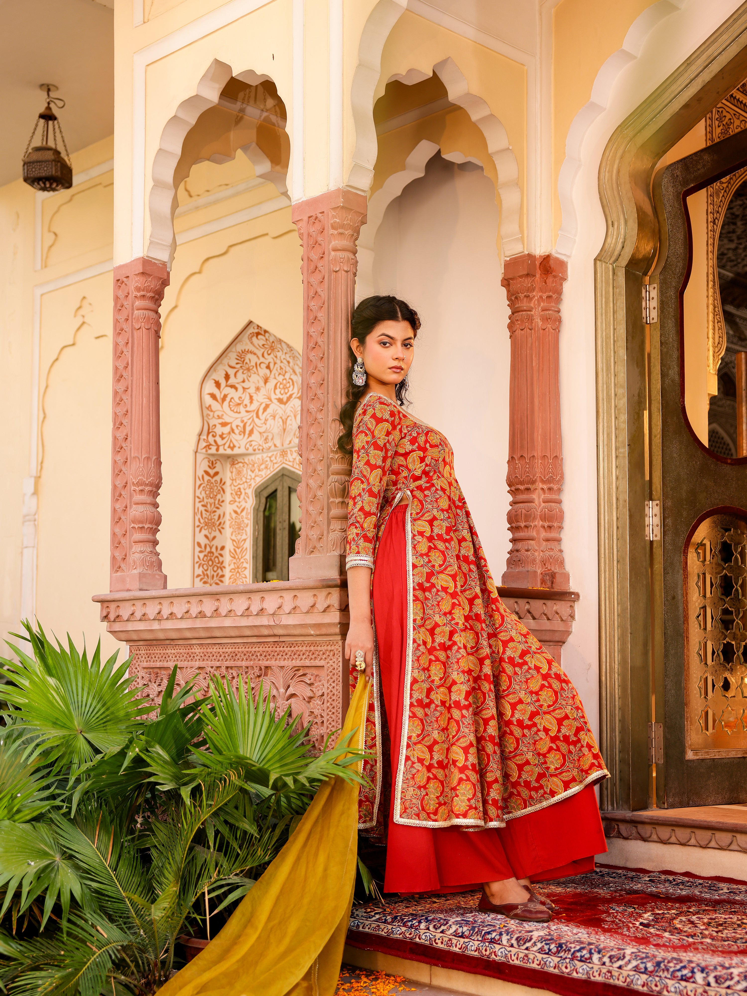 Navika Handblock Cotton Suit Set