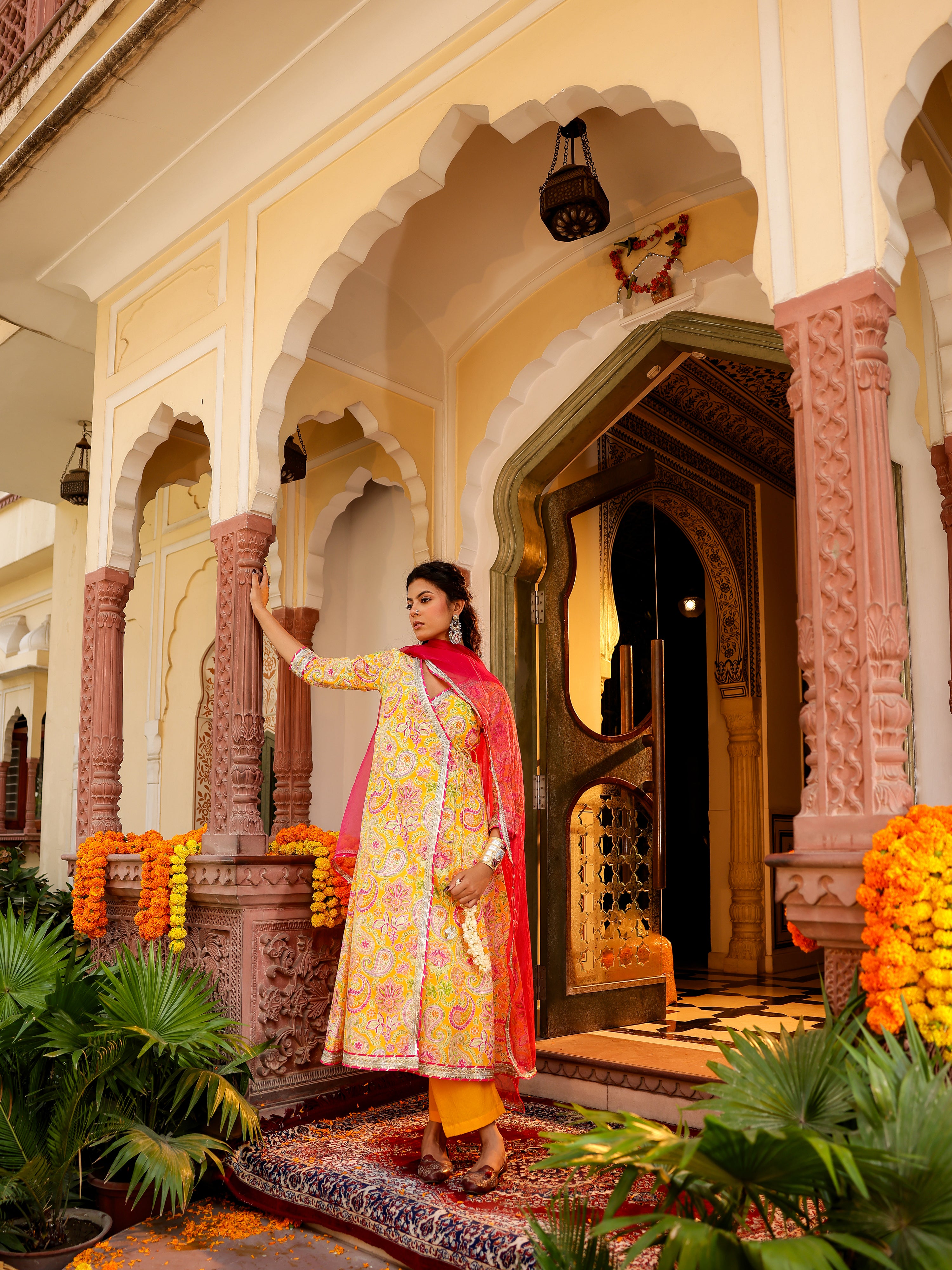 Aarna Handblock Cotton Suit Set