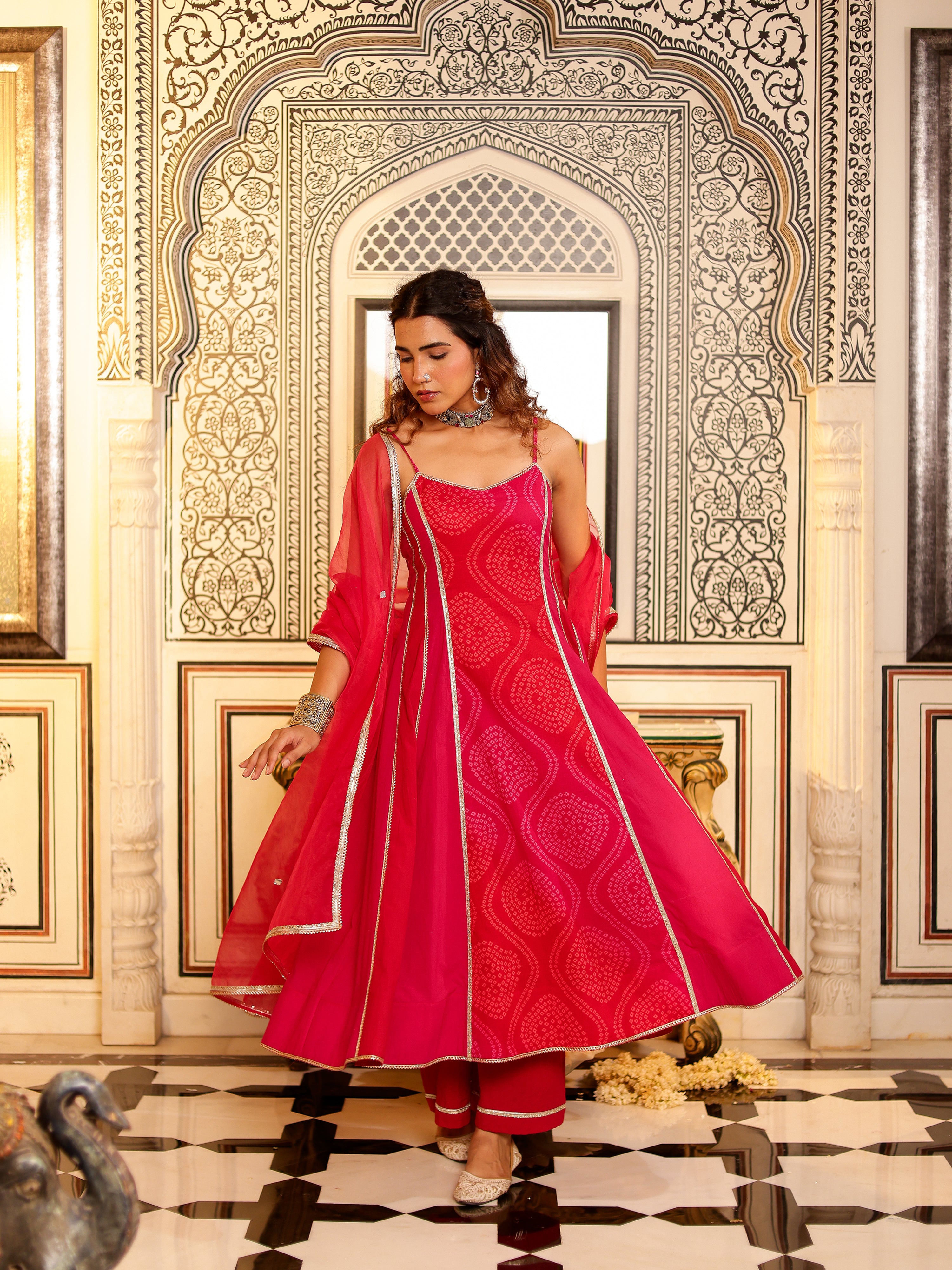 Chhavi Handblock Cotton Suit Set