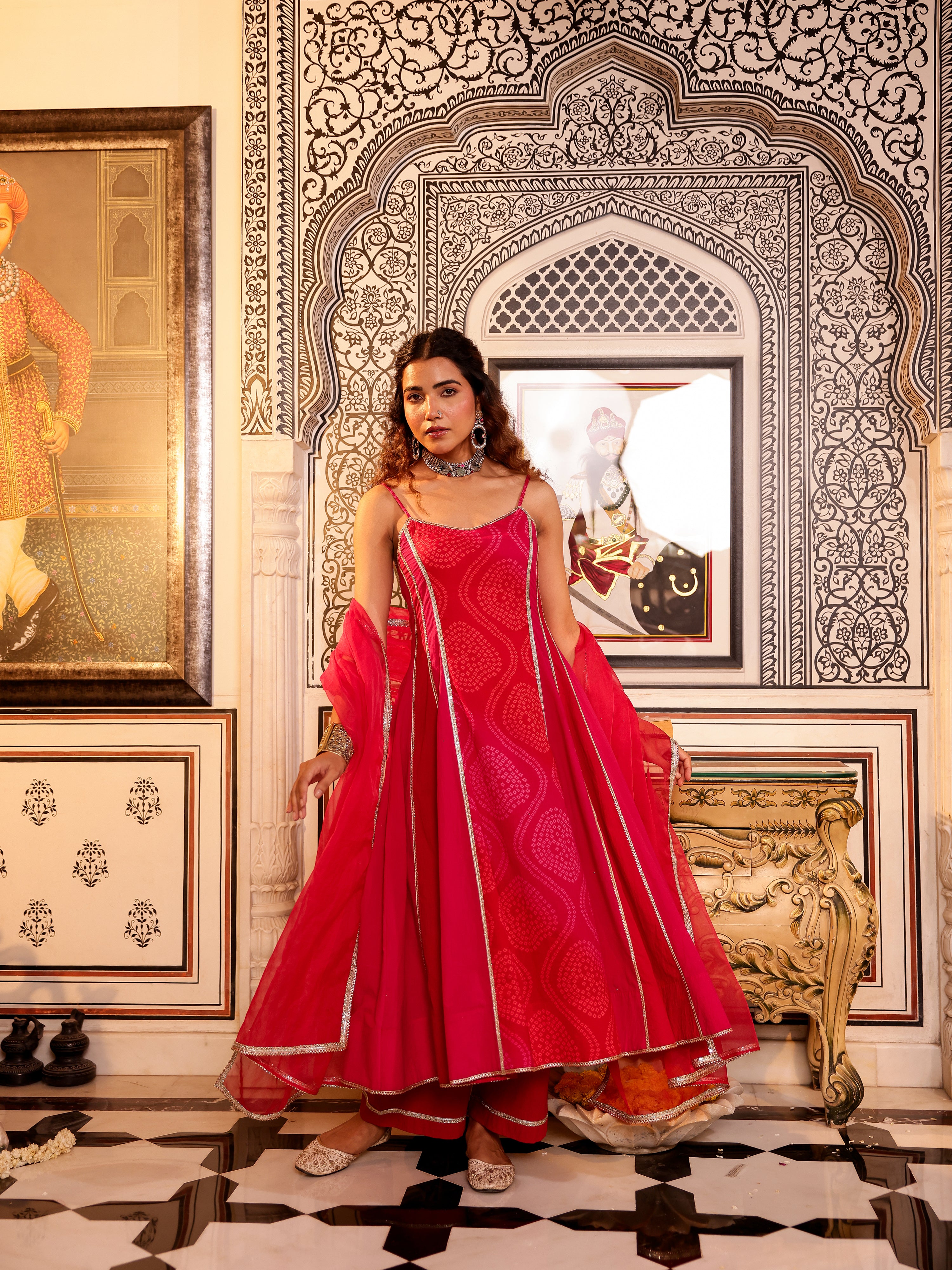 Chhavi Handblock Cotton Suit Set