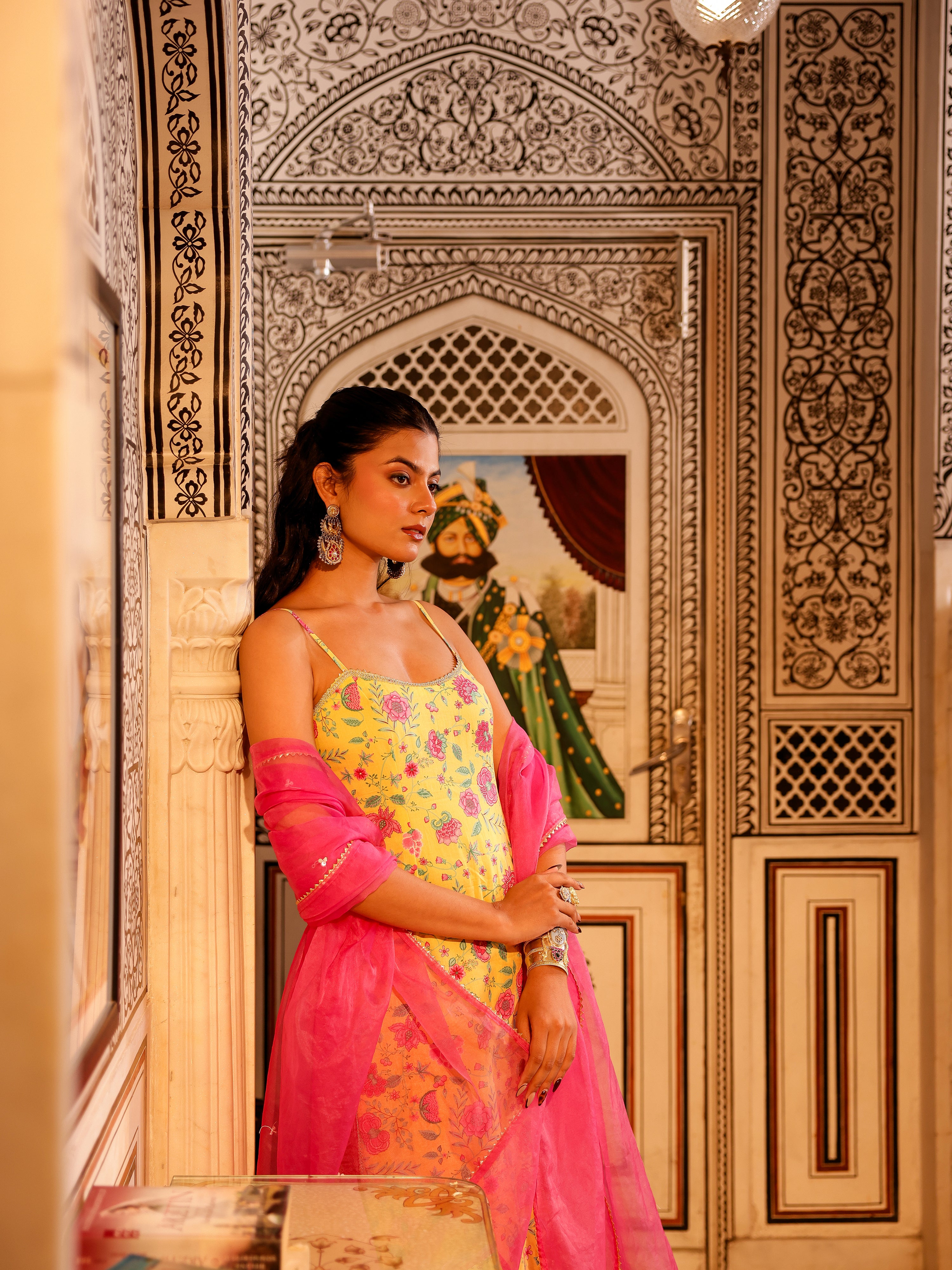 Vyoma Handblock Cotton Suit Set