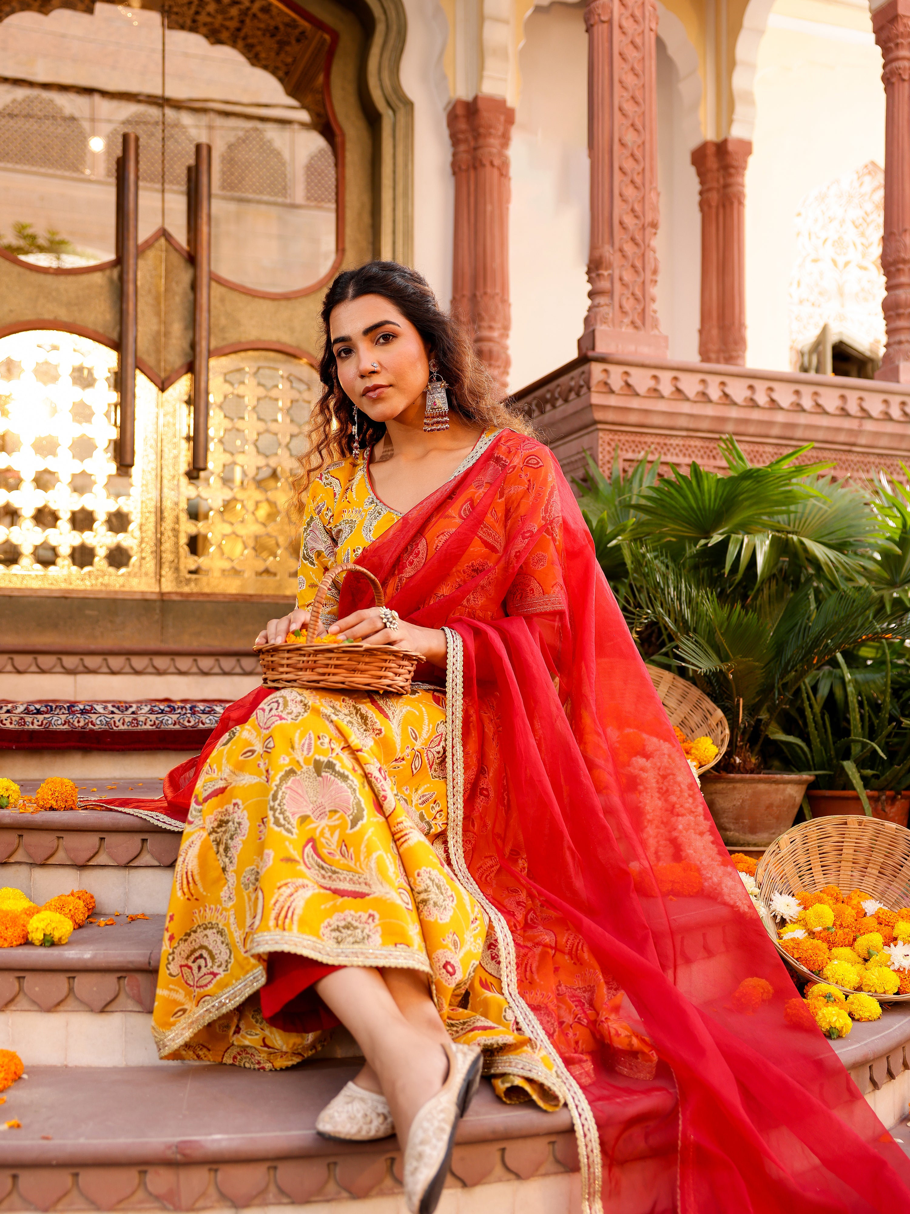 Prakriti Handblock Cotton Suit Set