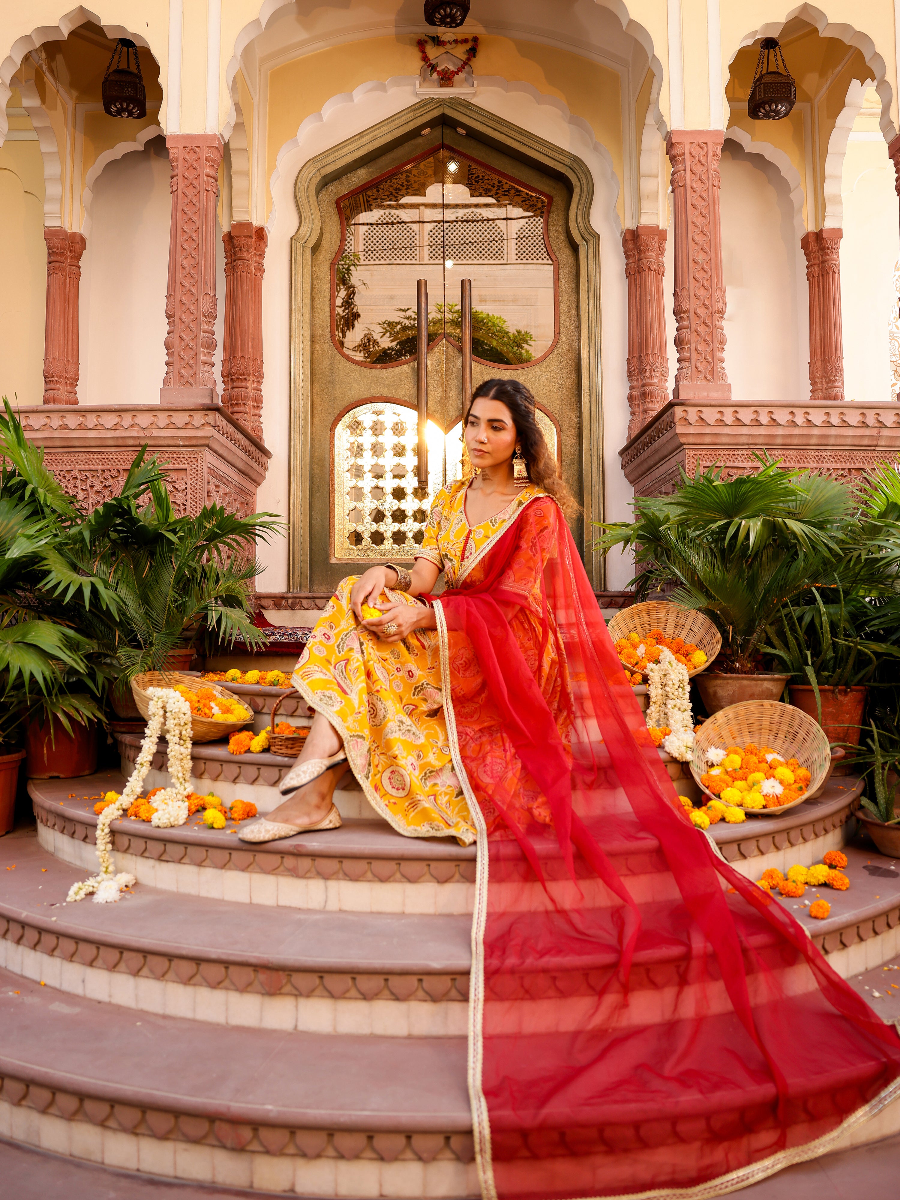 Prakriti Handblock Cotton Suit Set