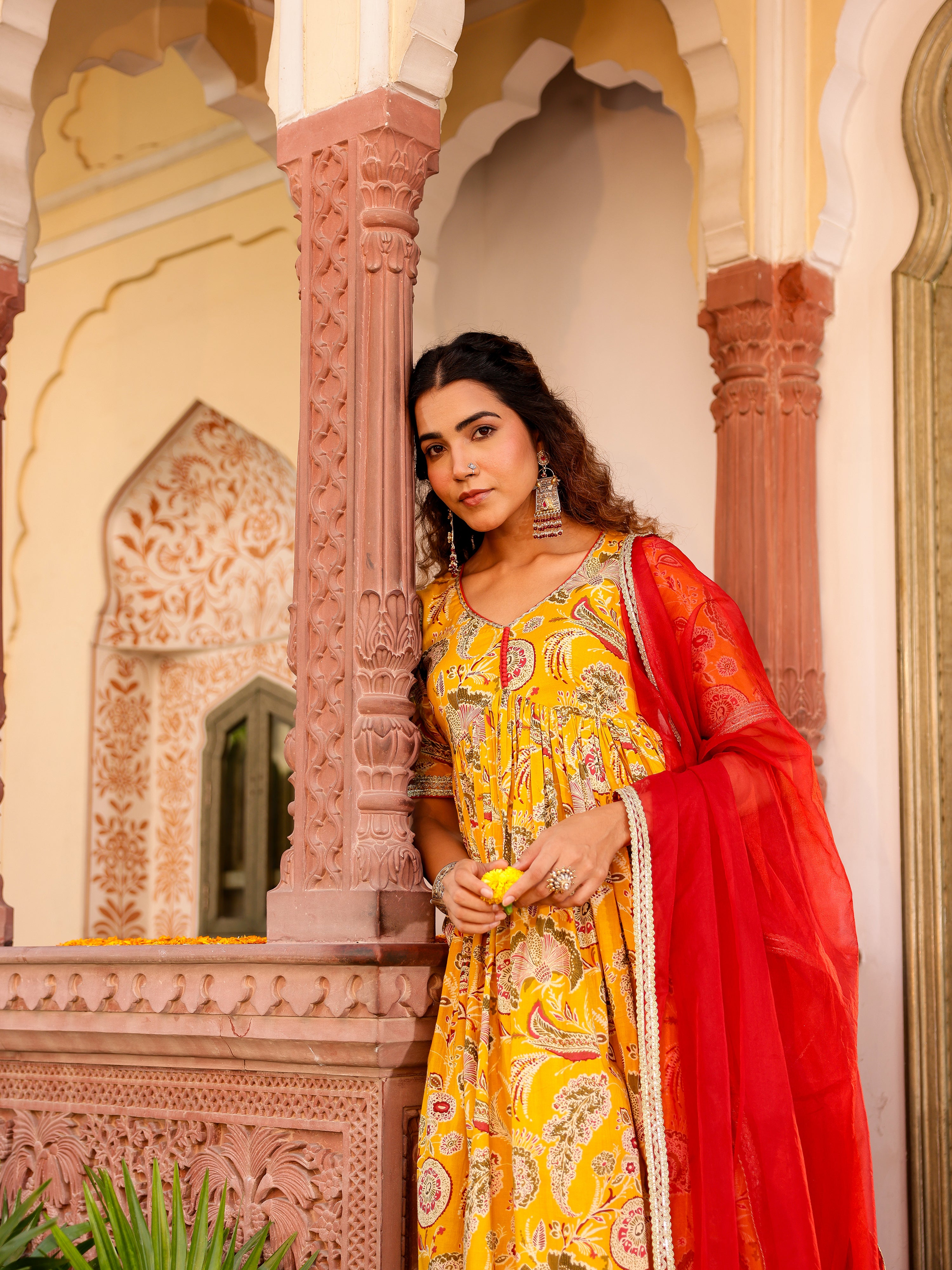 Prakriti Handblock Cotton Suit Set