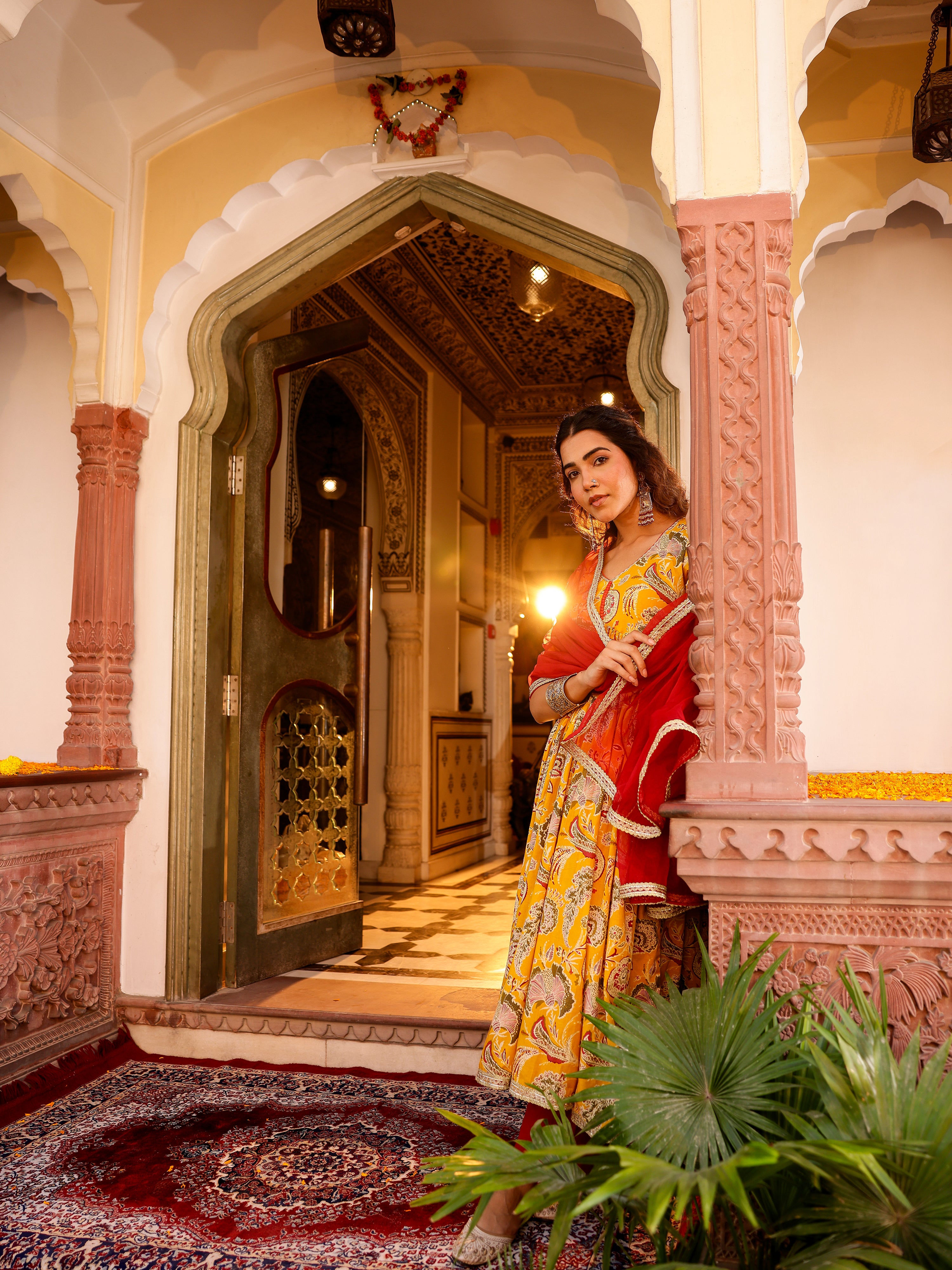 Prakriti Handblock Cotton Suit Set