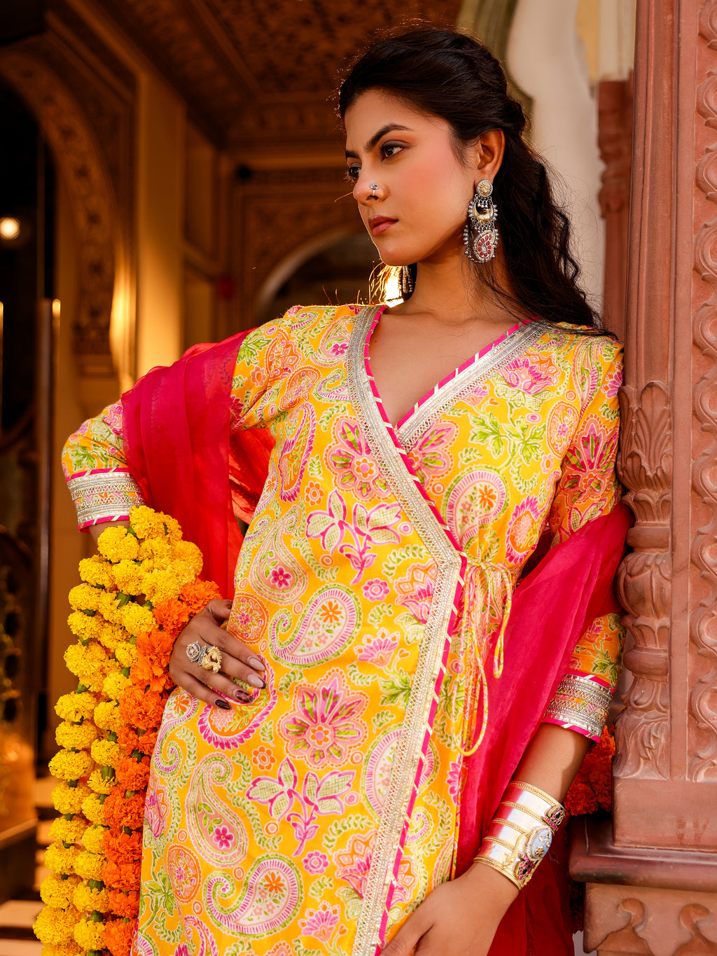 Aarna Handblock Cotton Suit Set