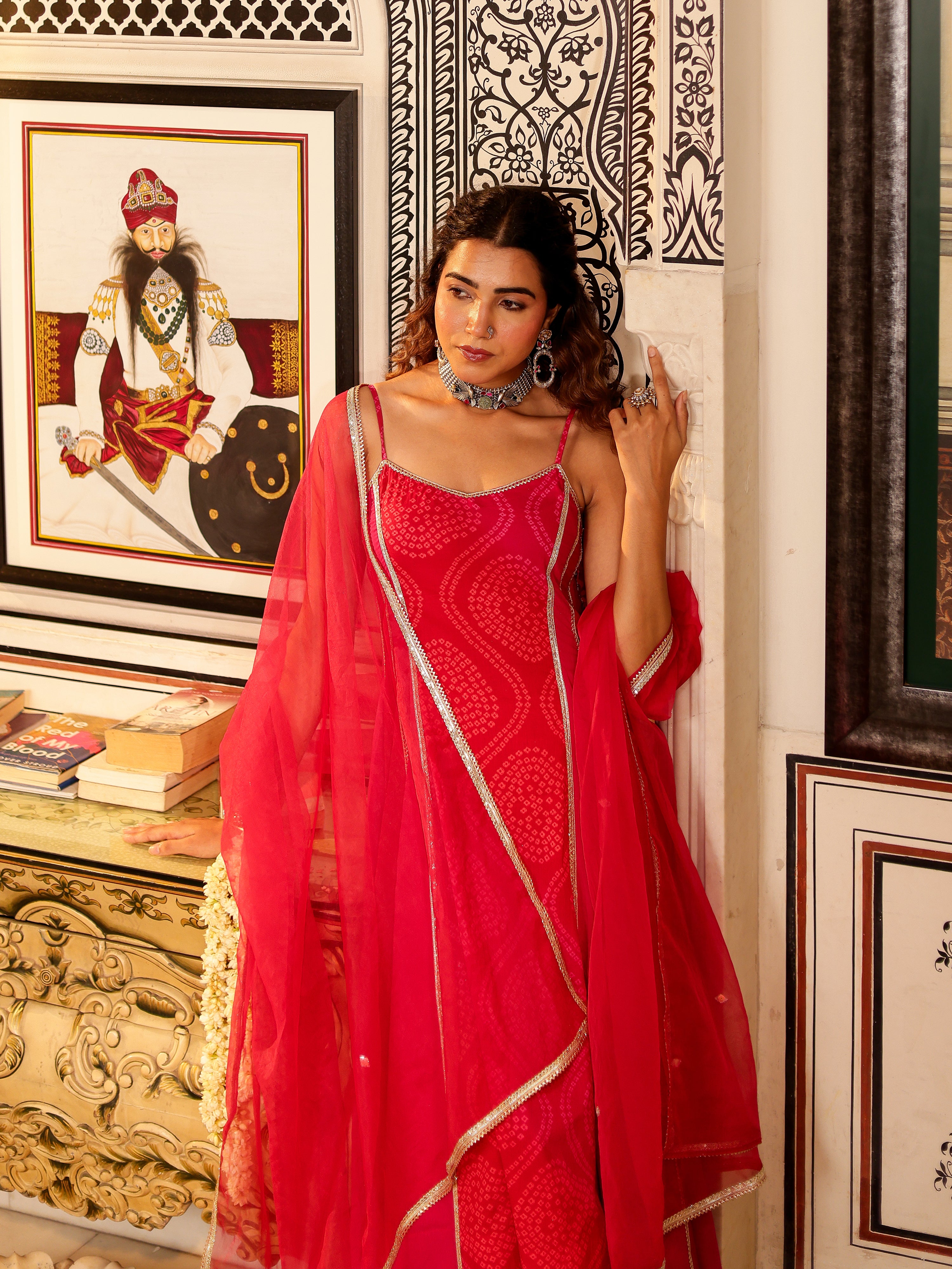 Chhavi Handblock Cotton Suit Set