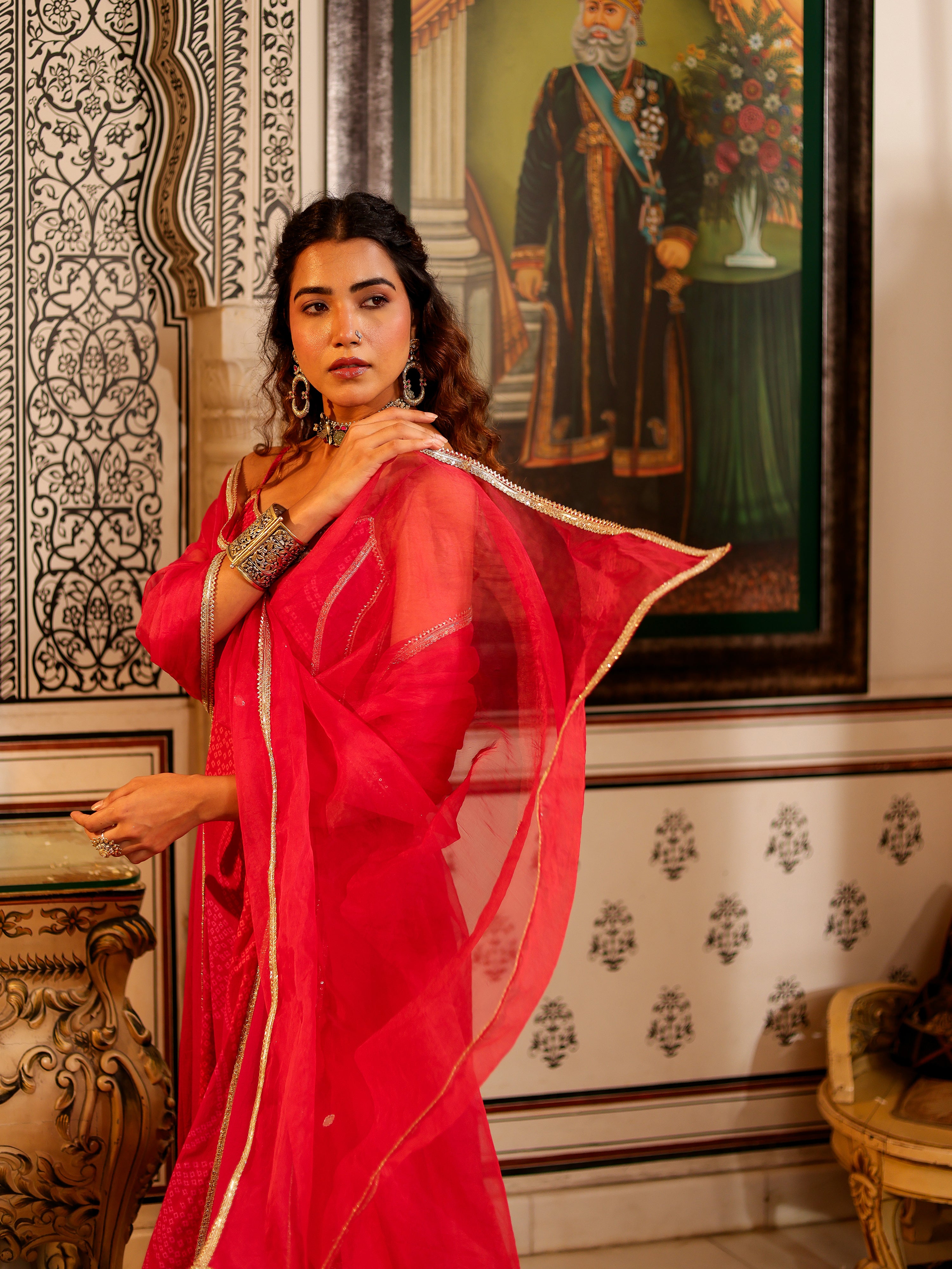 Chhavi Handblock Cotton Suit Set