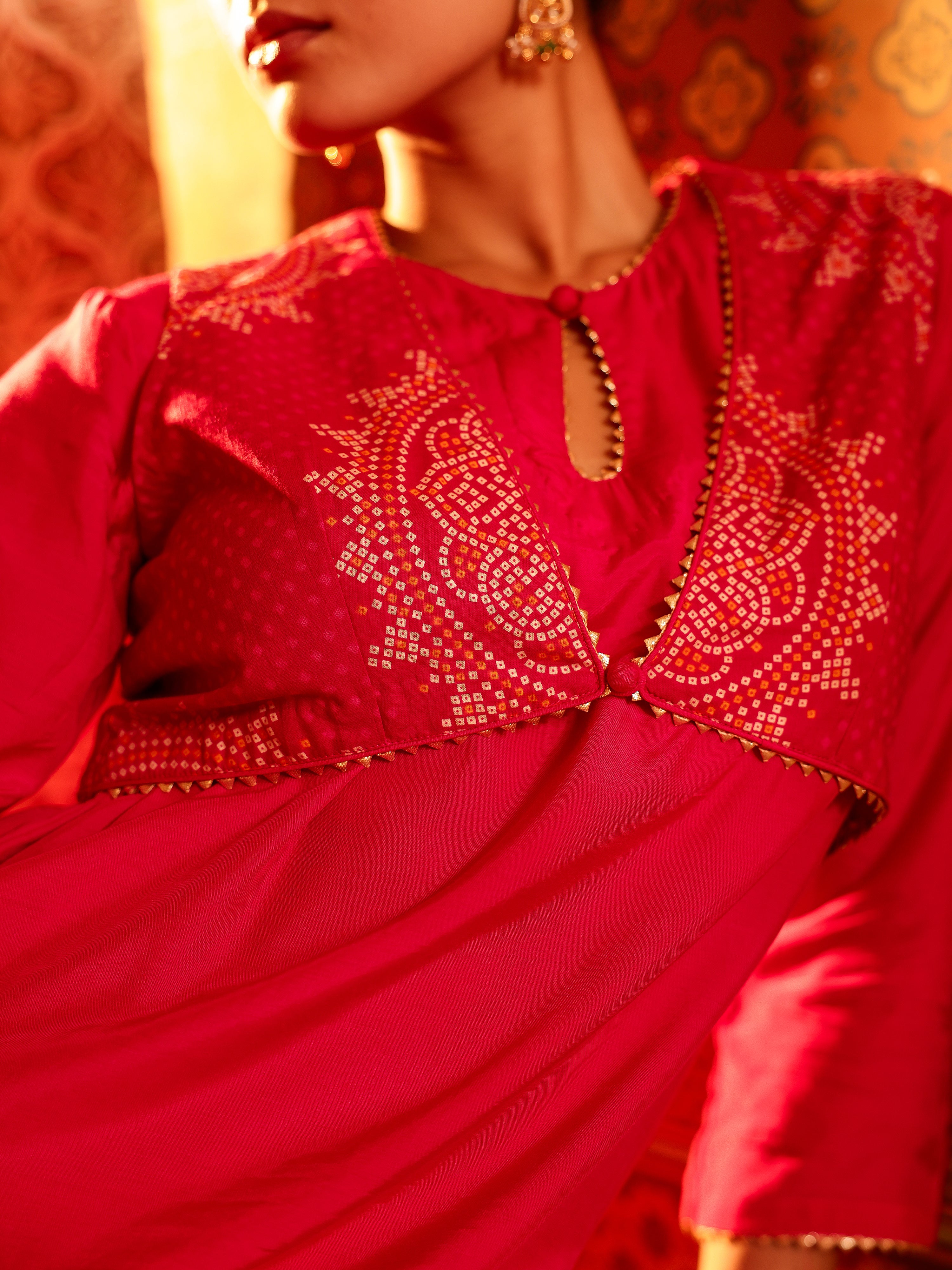 Arunika Solid Muslin Kurta Set