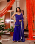 Paavan Bandhej Sharara Set