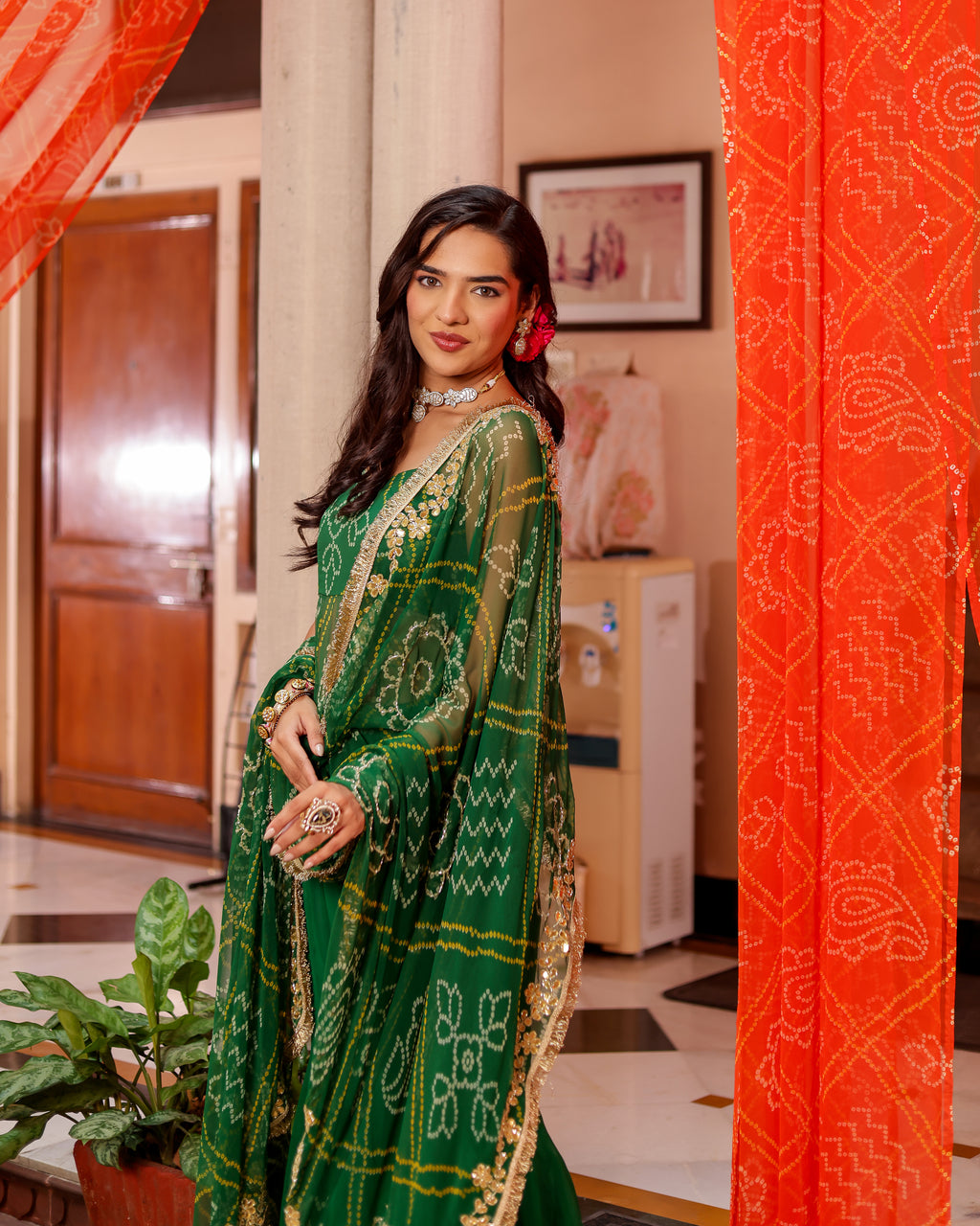Harsh Bandhej Sharara Set
