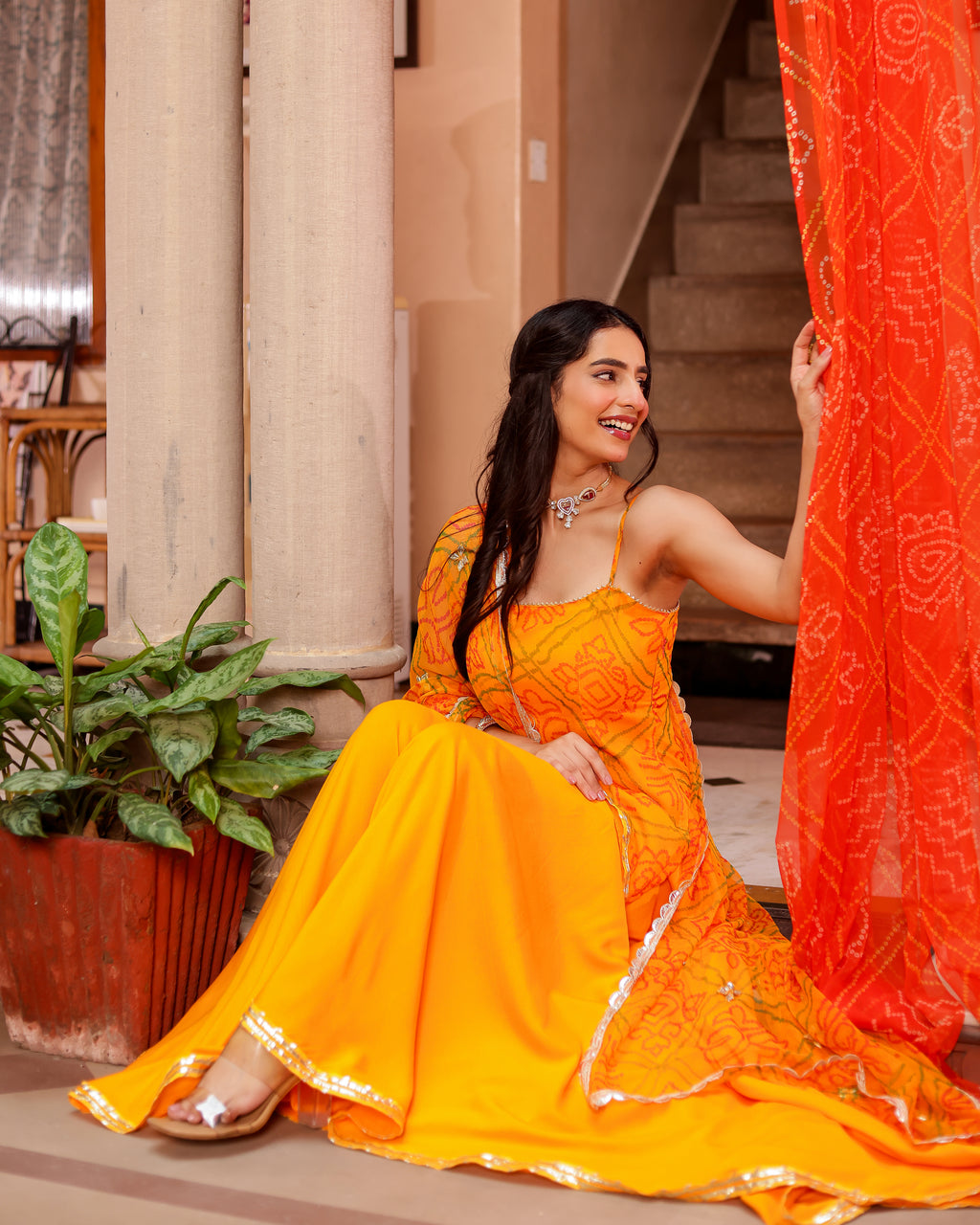 Prerna Bandhej Sharara Set