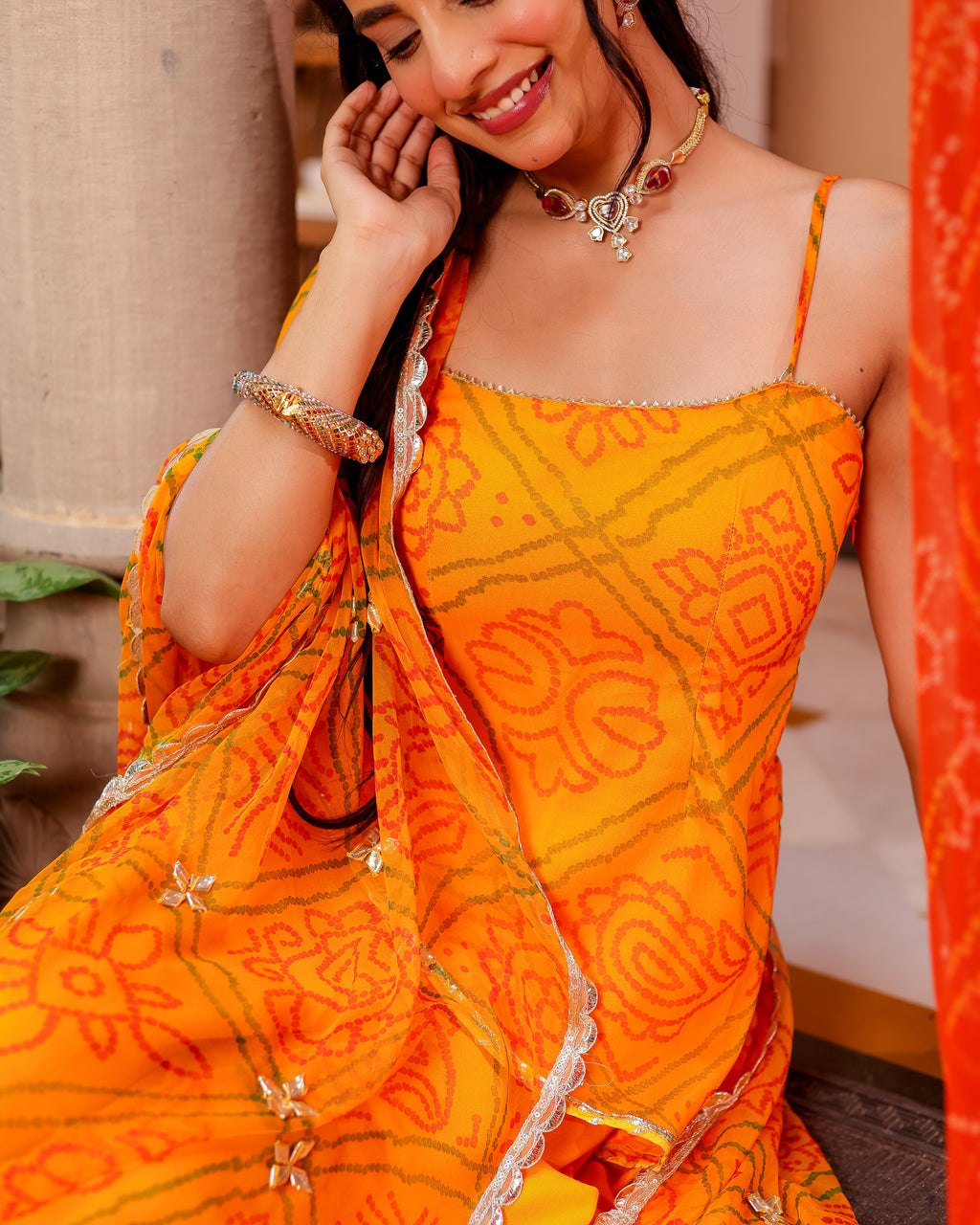 Prerna Bandhej Sharara Set