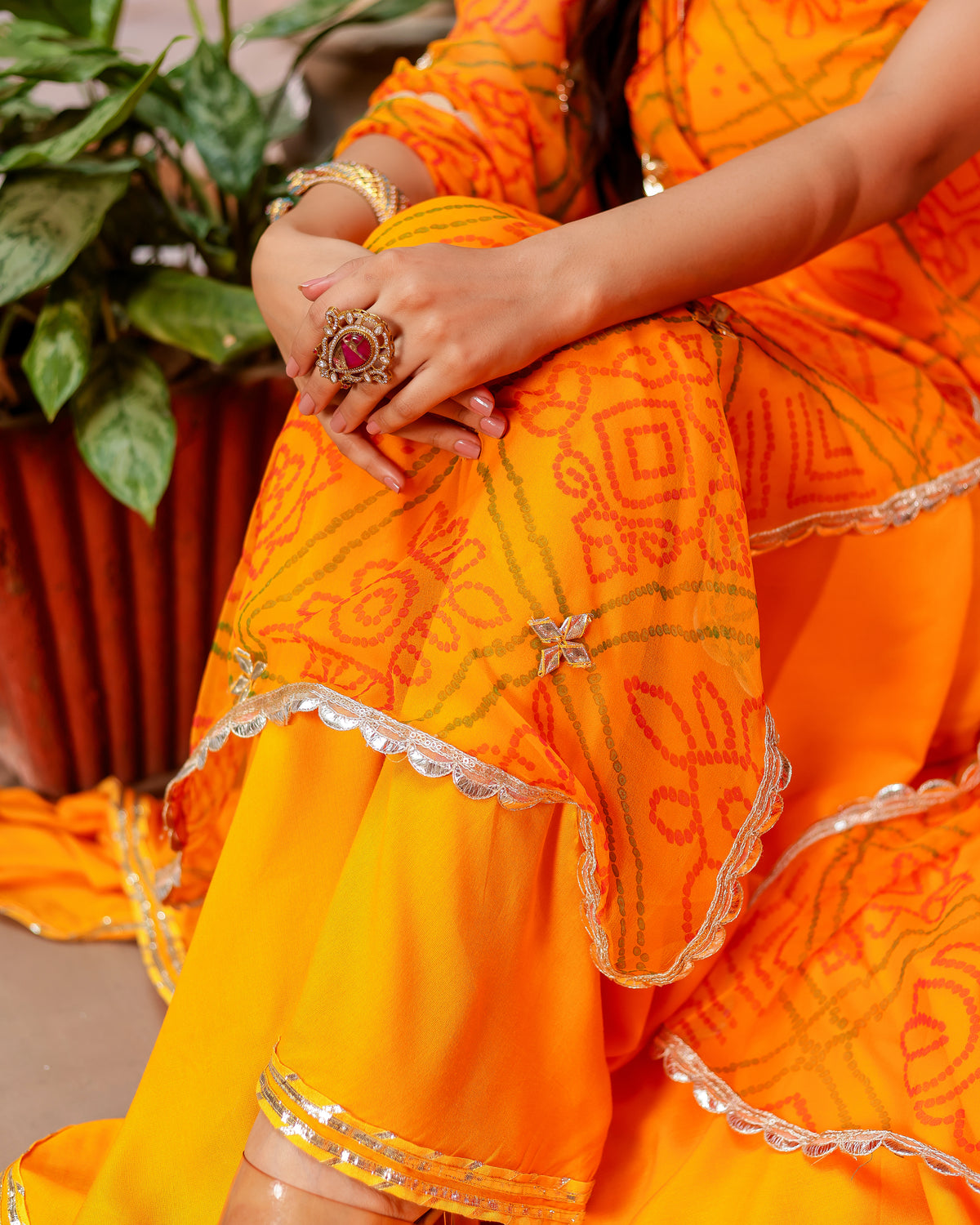 Prerna Bandhej Sharara Set