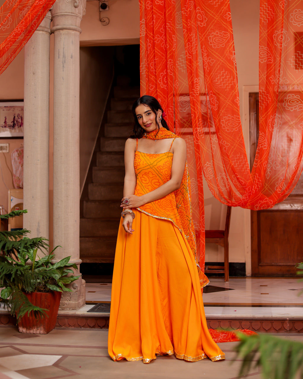 Prerna Bandhej Sharara Set