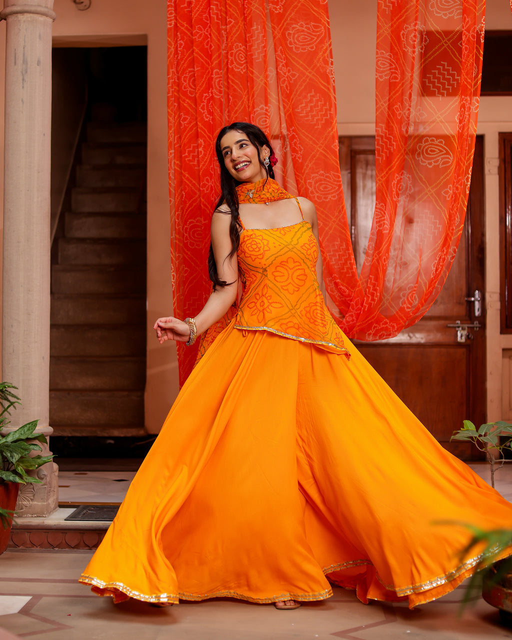 Prerna Bandhej Sharara Set