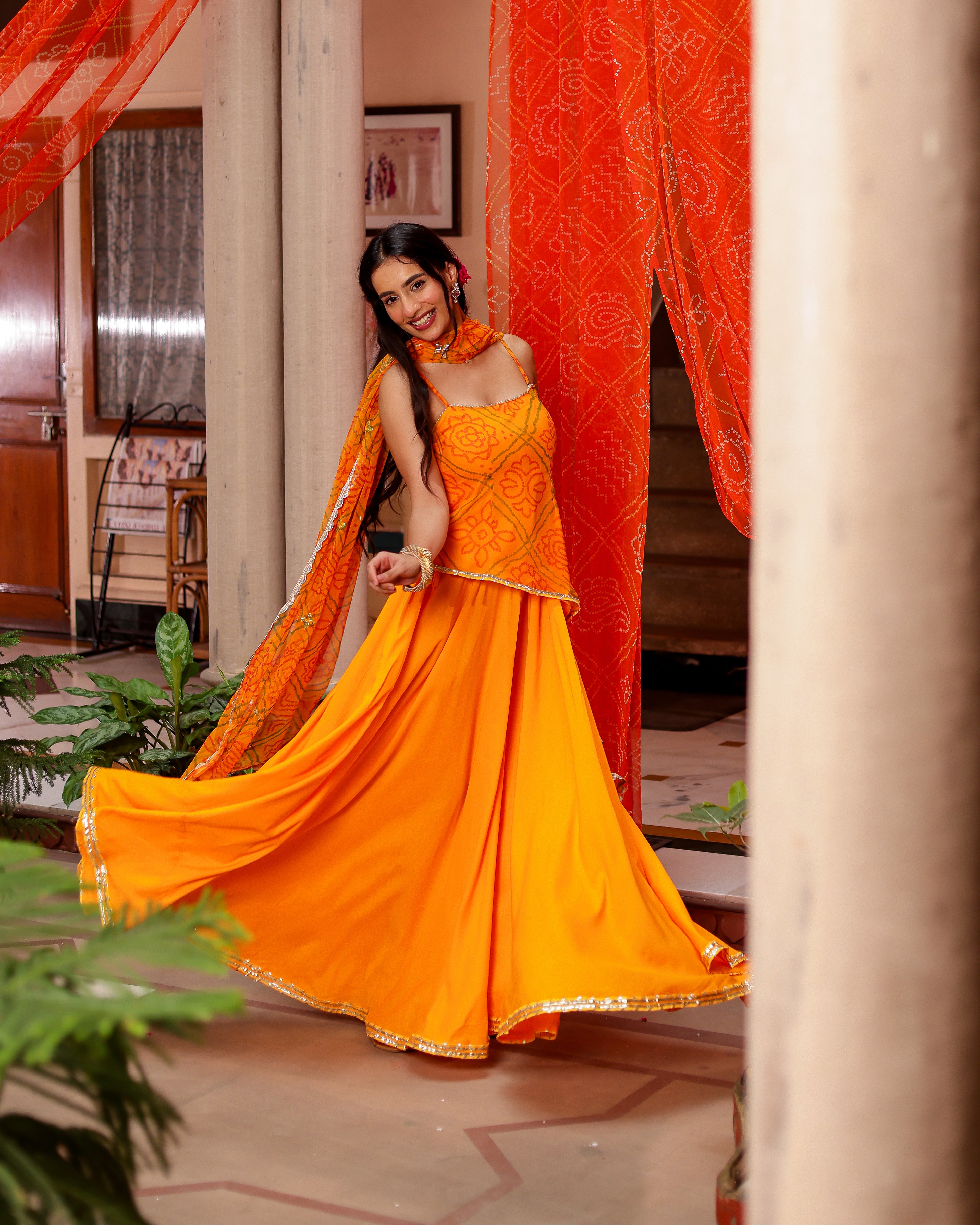 Prerna Bandhej Sharara Set
