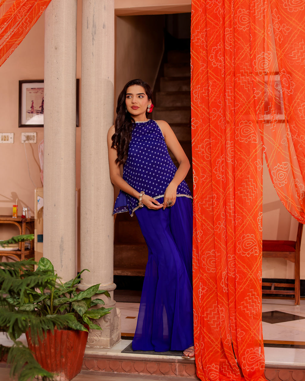 Madhvi Georgette Co-ord Set
