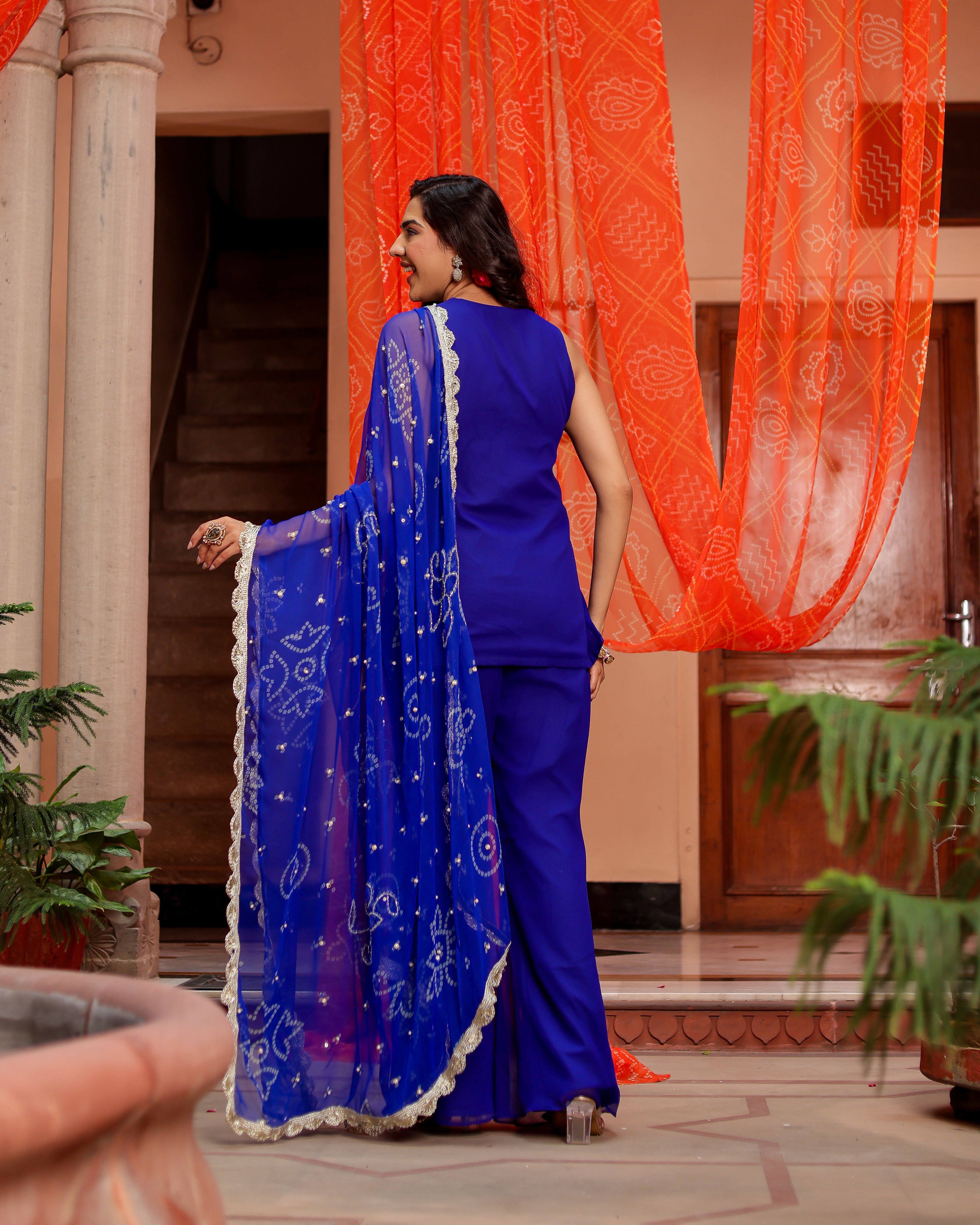 Aarya Georgette Co-ord Set