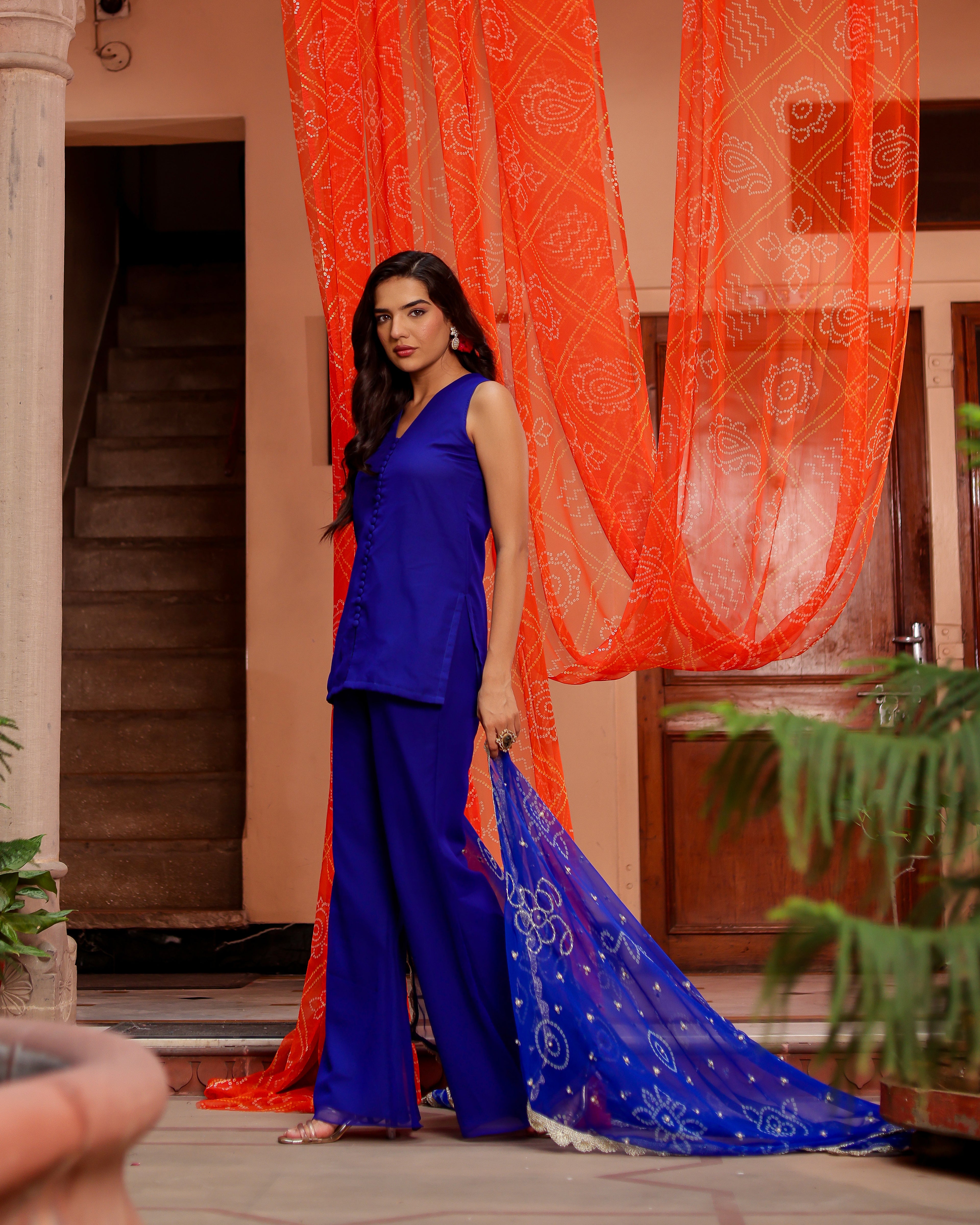 Aarya Georgette Co-ord Set