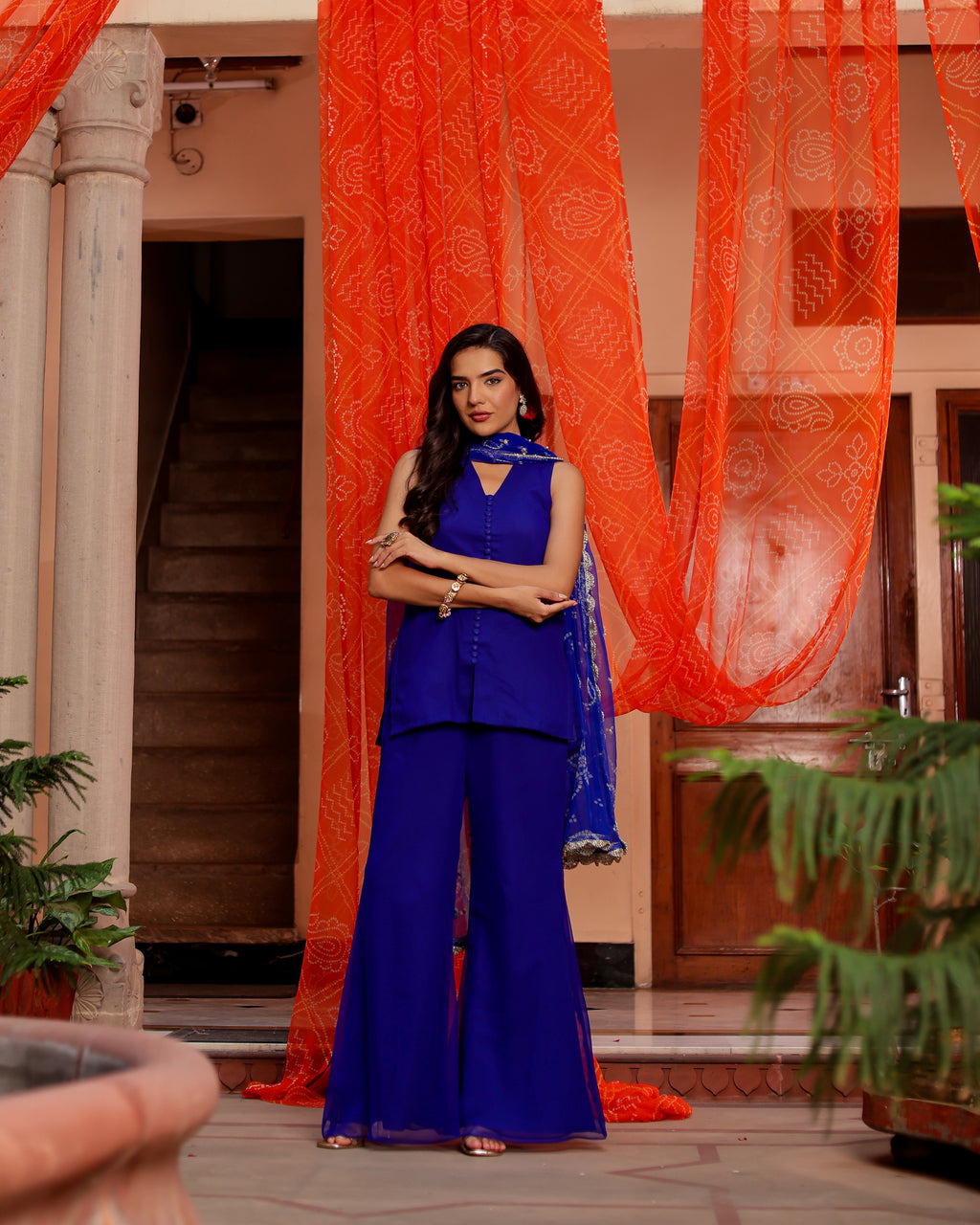 Aarya Georgette Co-ord Set