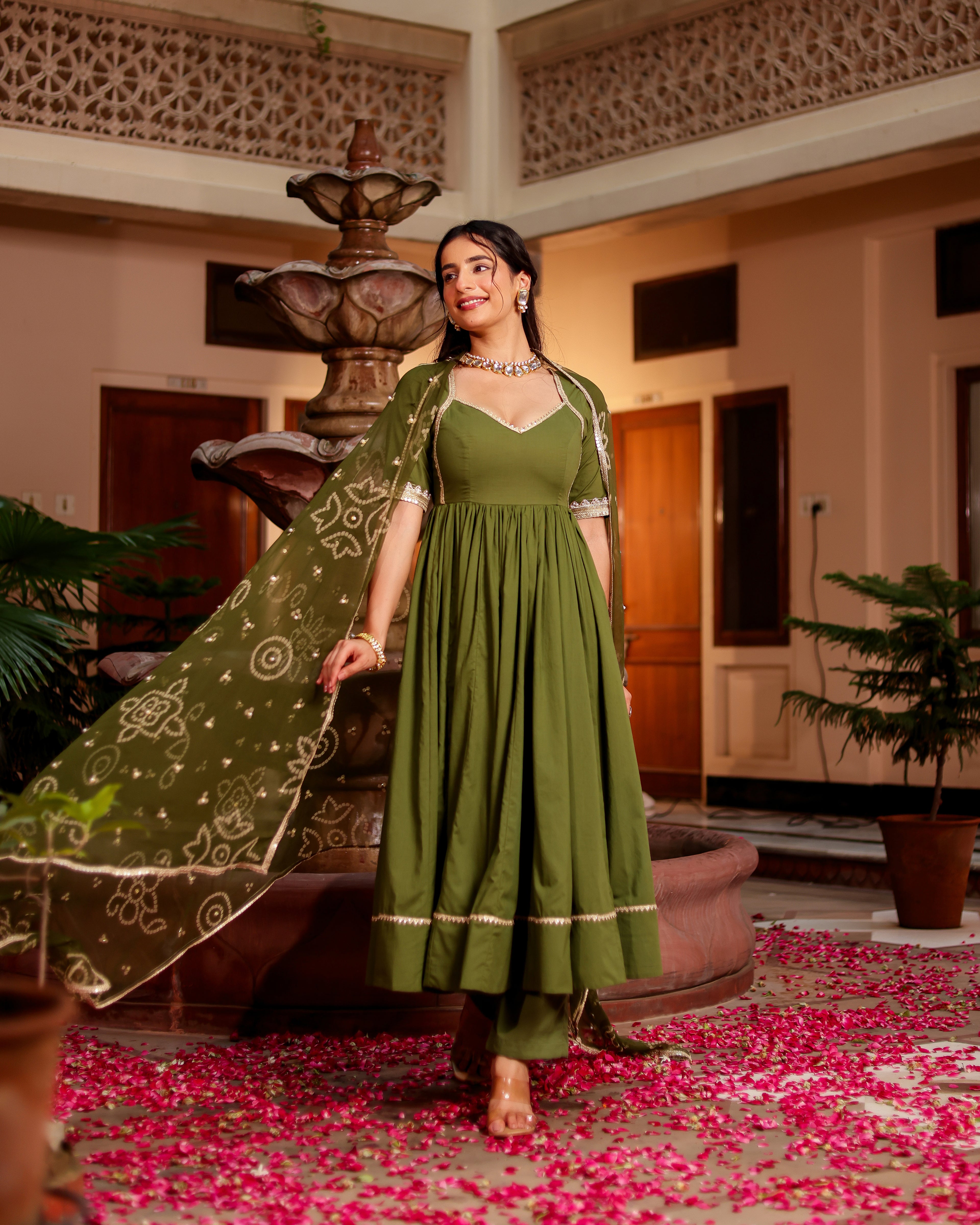 Vasudha Cotton Suit Set