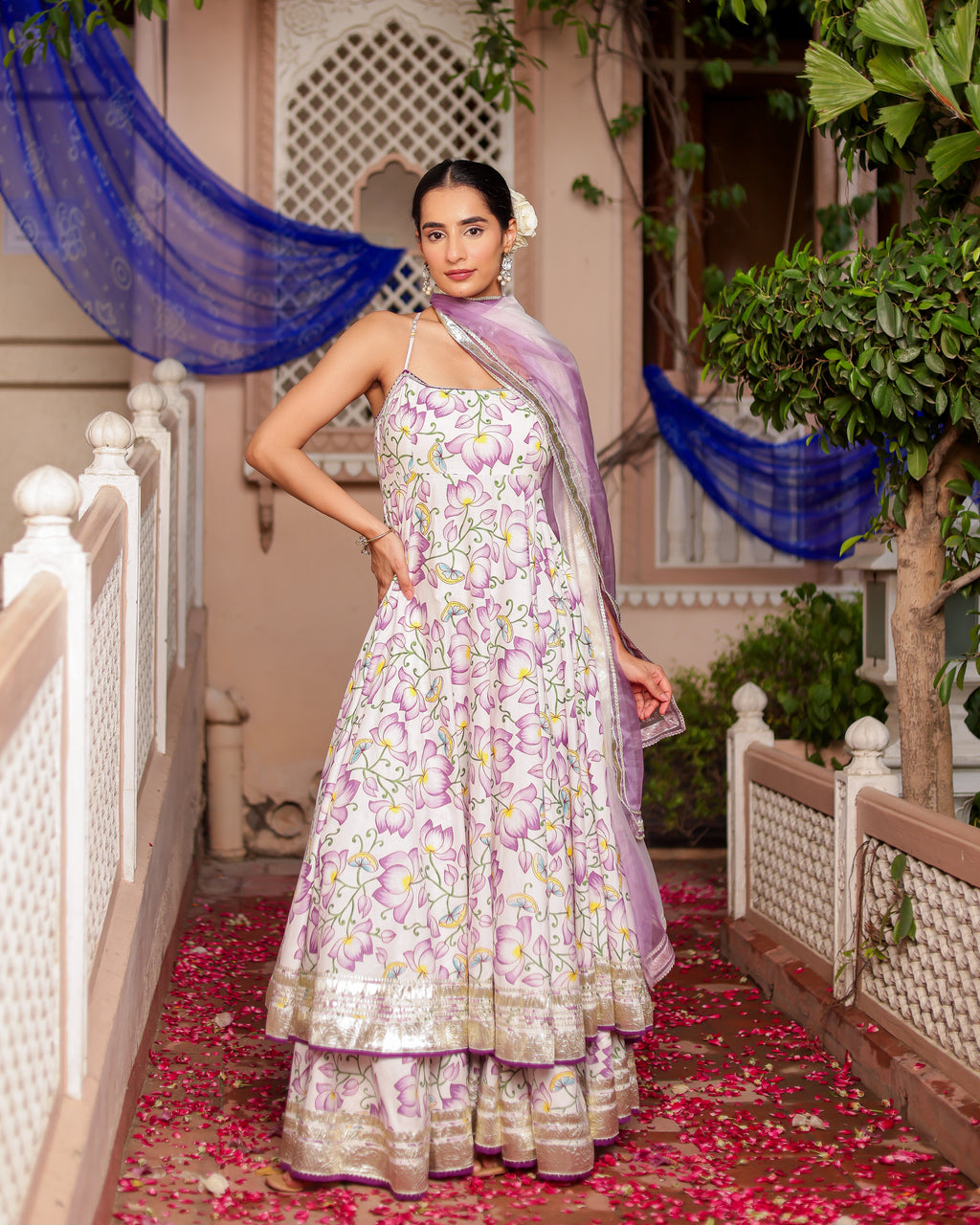 Saavni Handblock Suit Set
