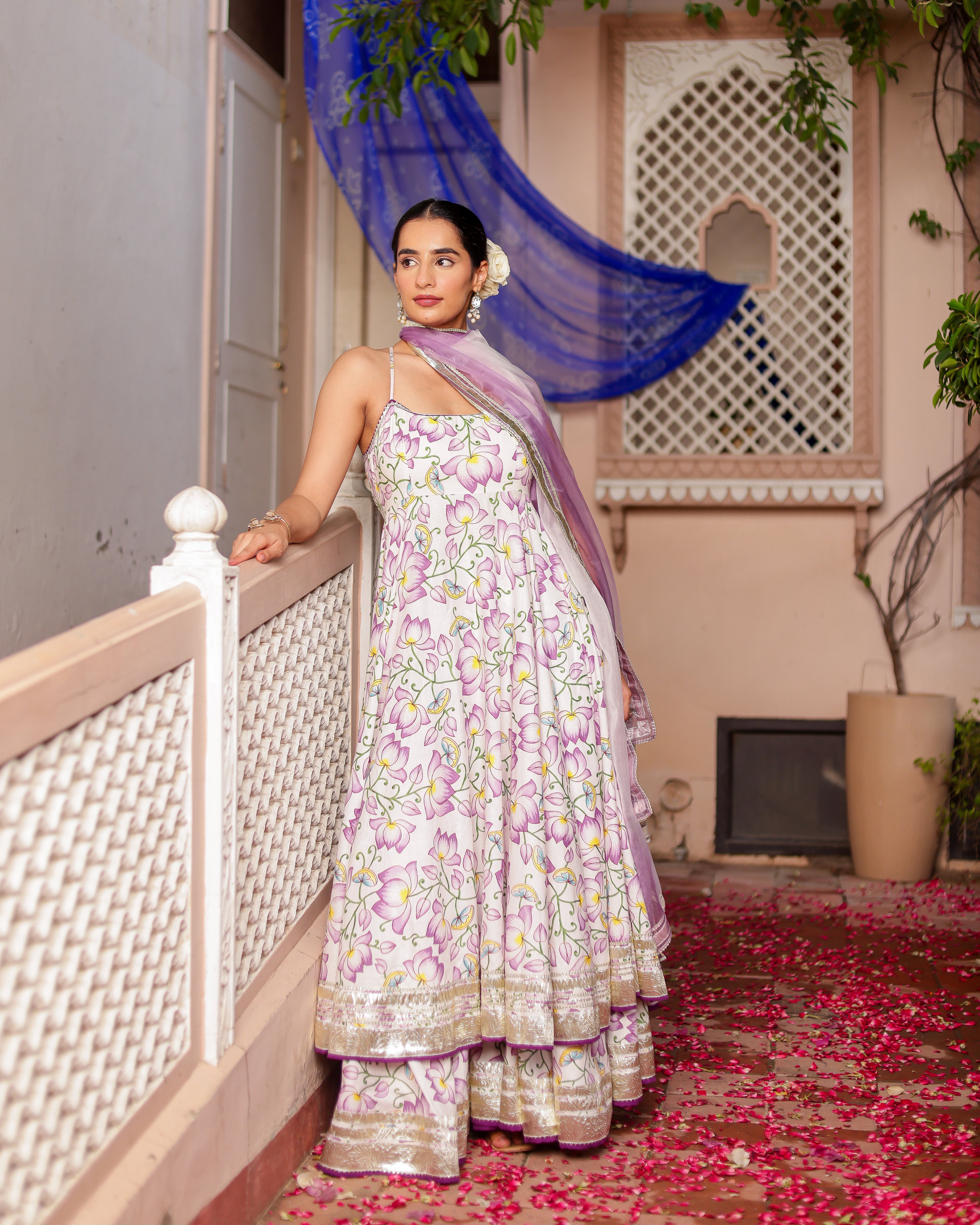 Saavni Handblock Suit Set