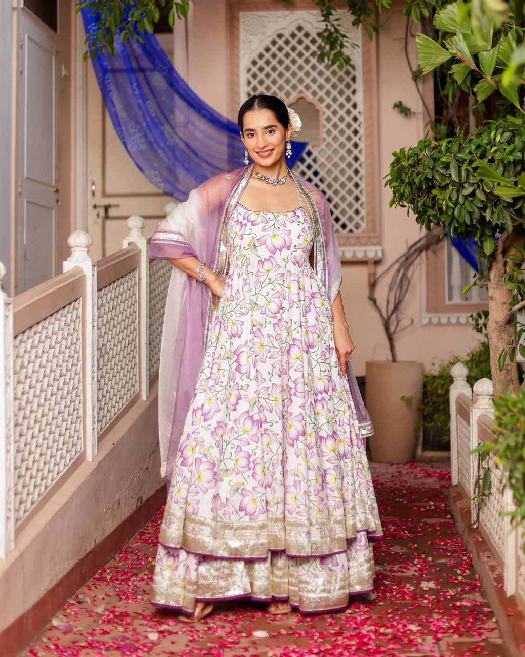 Saavni Handblock Suit Set