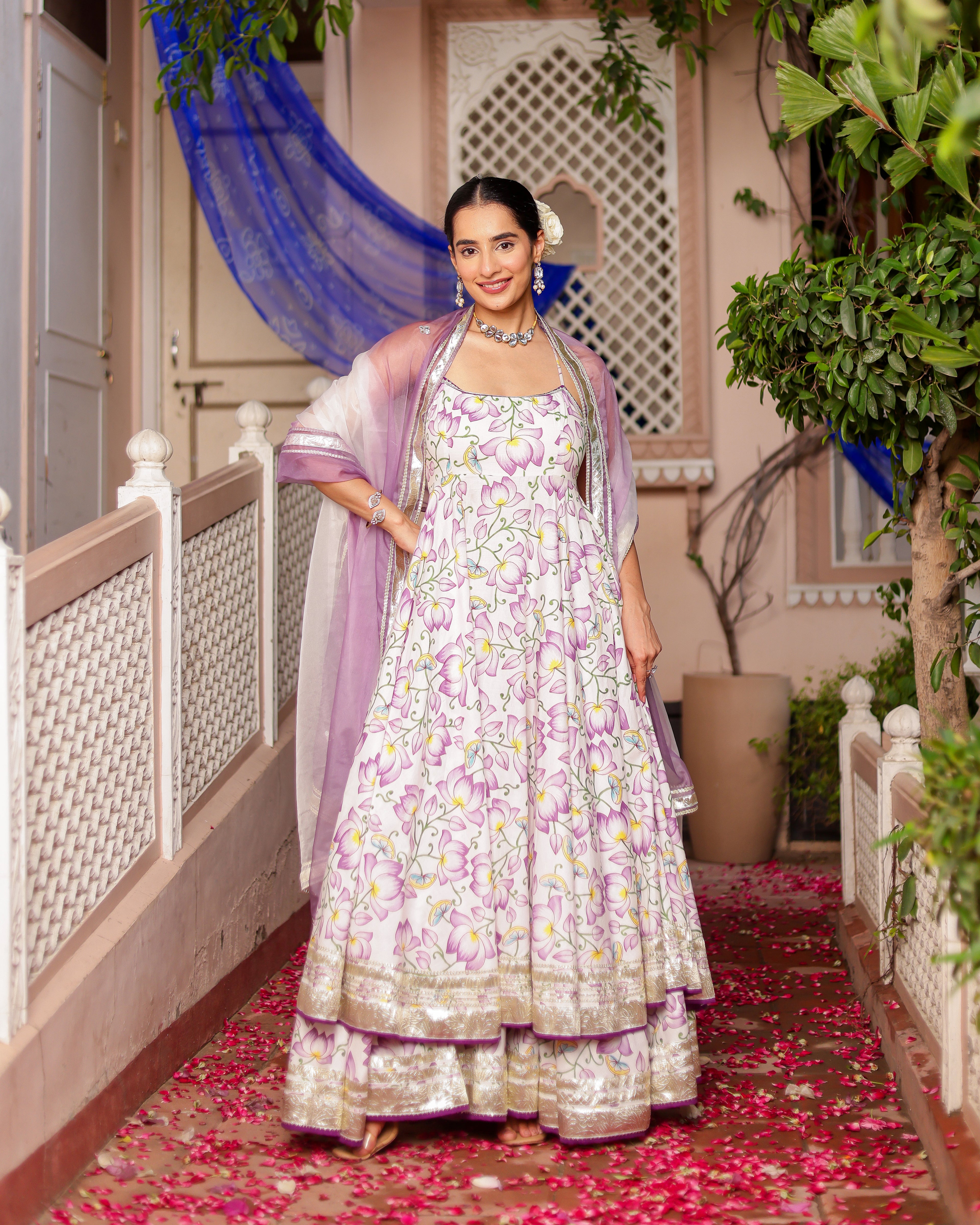 Saavni Handblock Suit Set