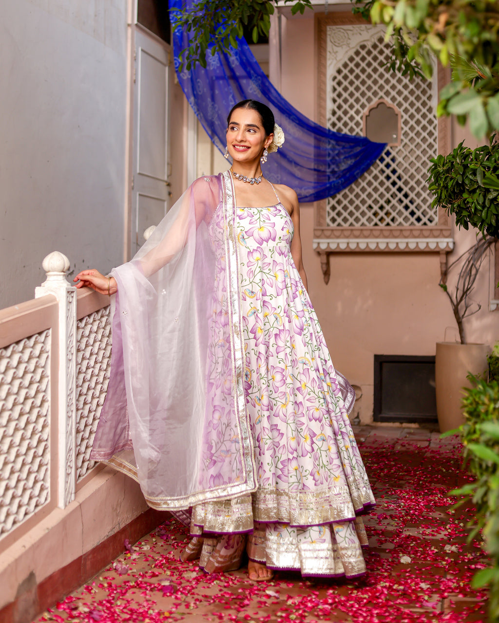 Saavni Handblock Suit Set