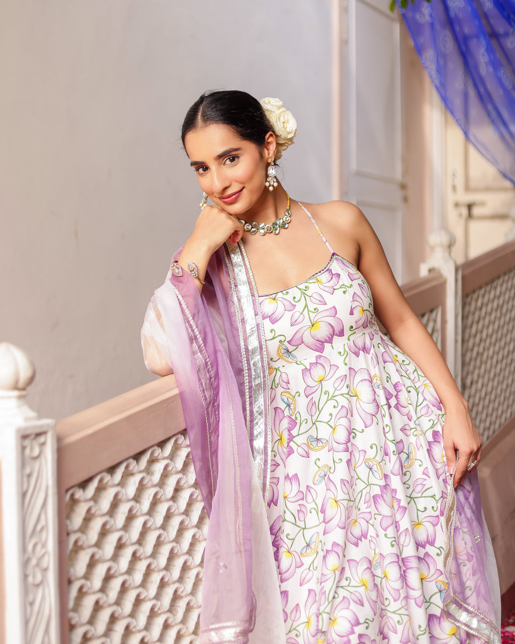 Saavni Handblock Suit Set