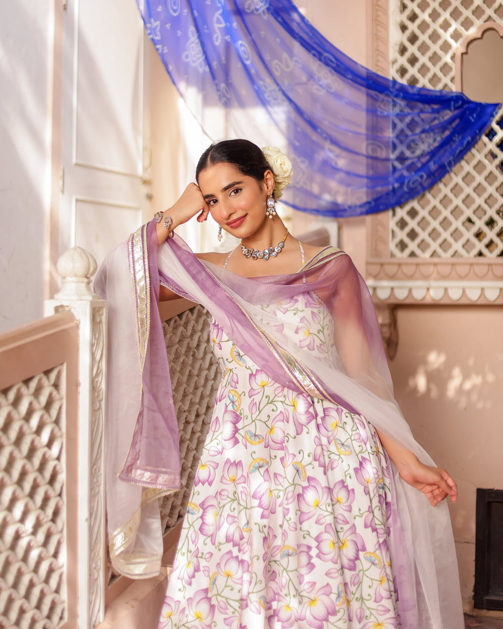 Saavni Handblock Suit Set