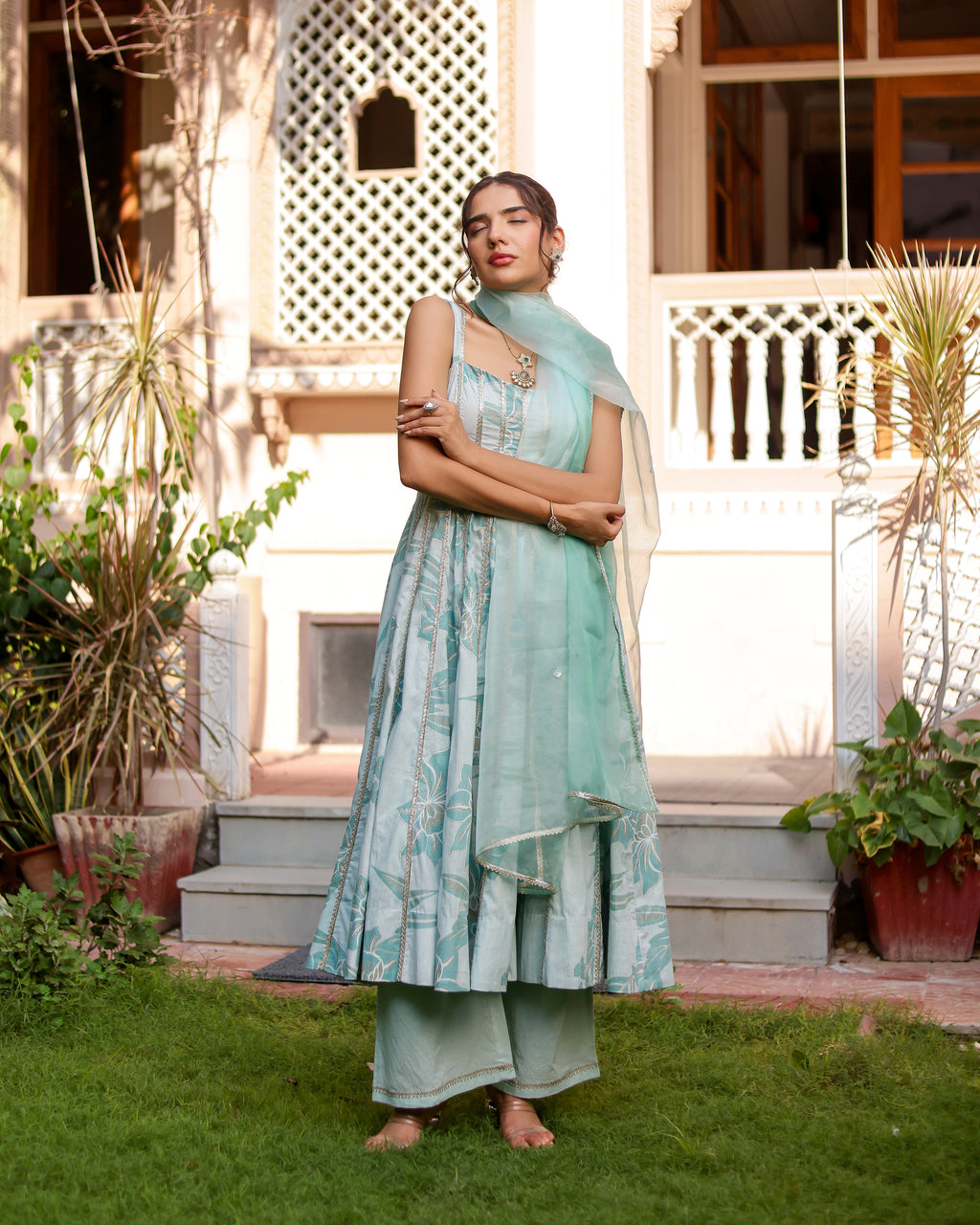 Raag Handblock Suit Set