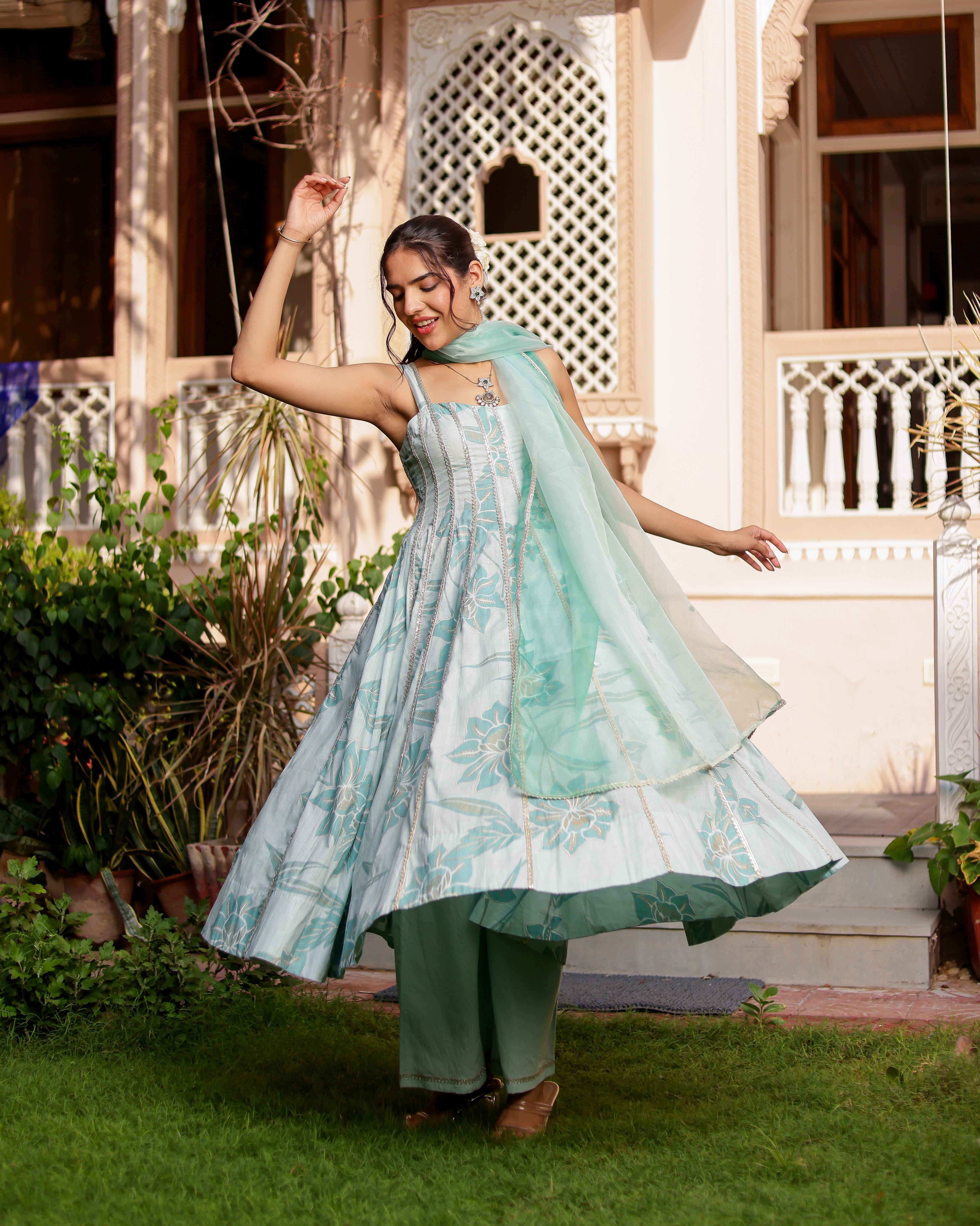 Raag Handblock Suit Set