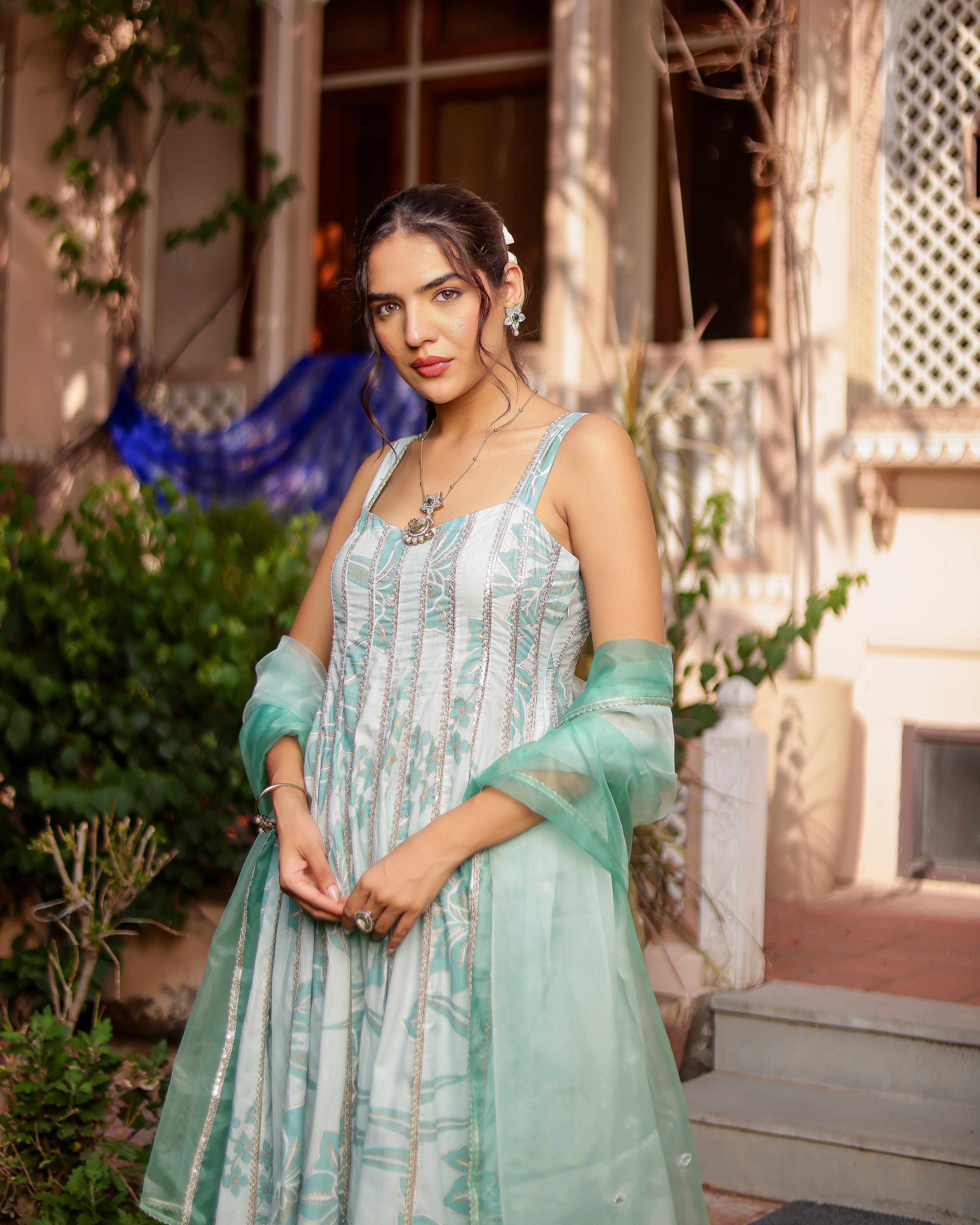 Raag Handblock Suit Set