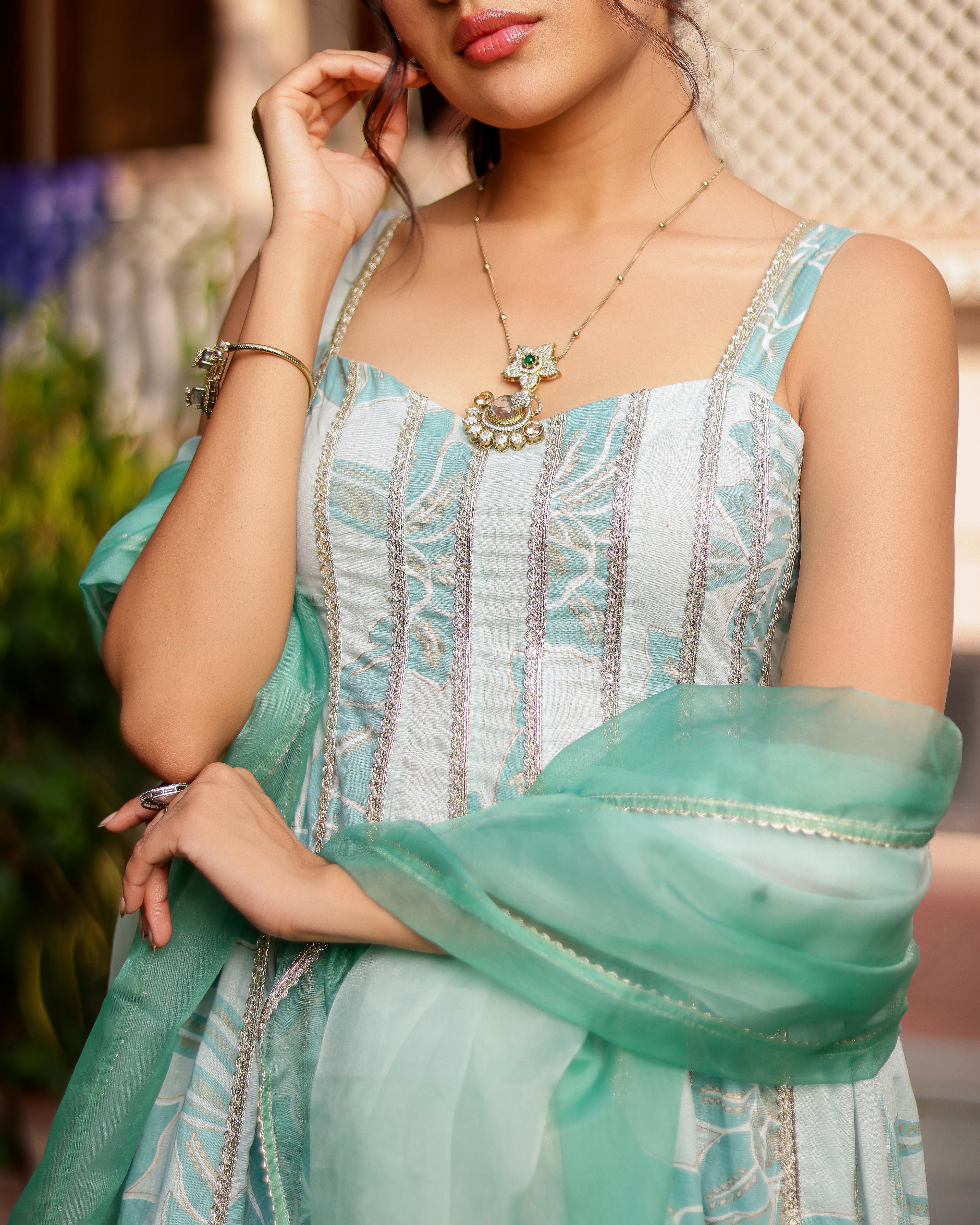 Raag Handblock Suit Set