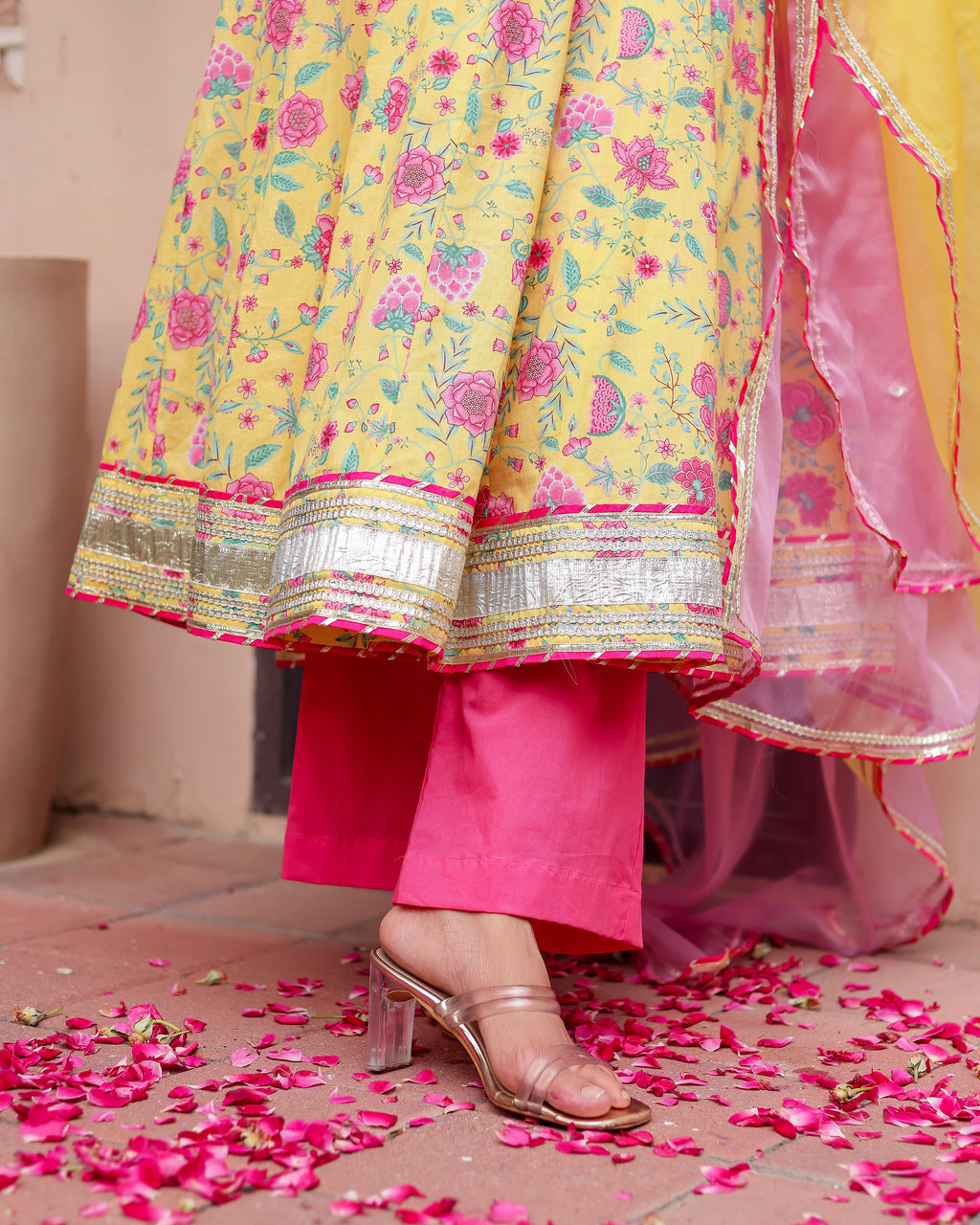Ragini Handblock Suit Set