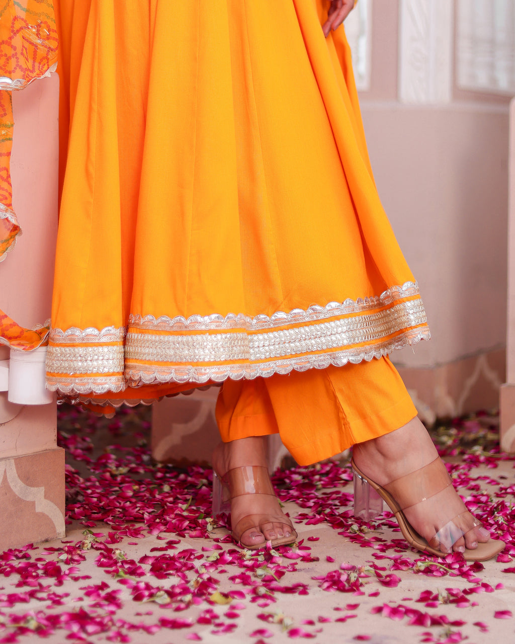 Umang Bandhej Suit Set