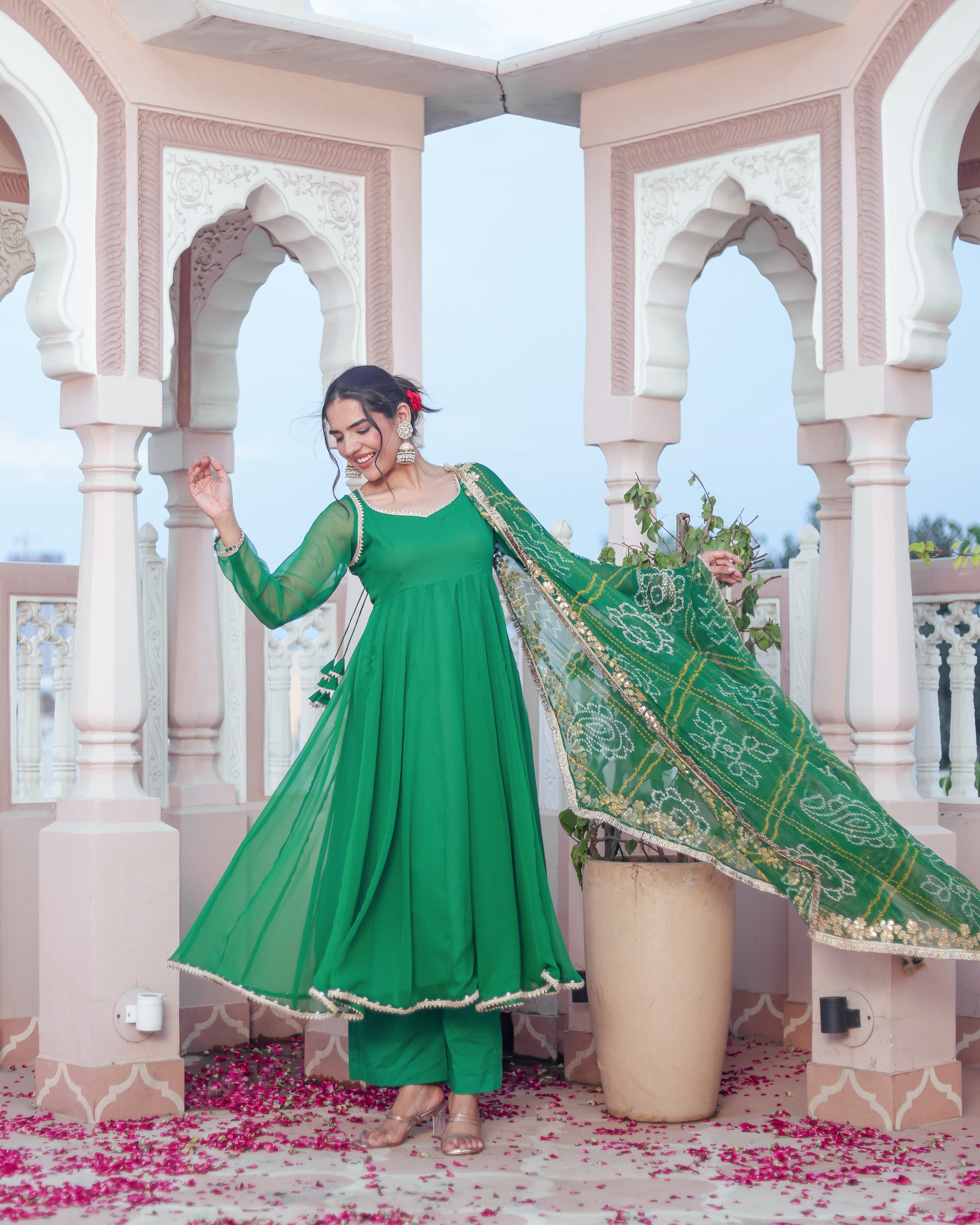 Chaaru Georgette Suit Set