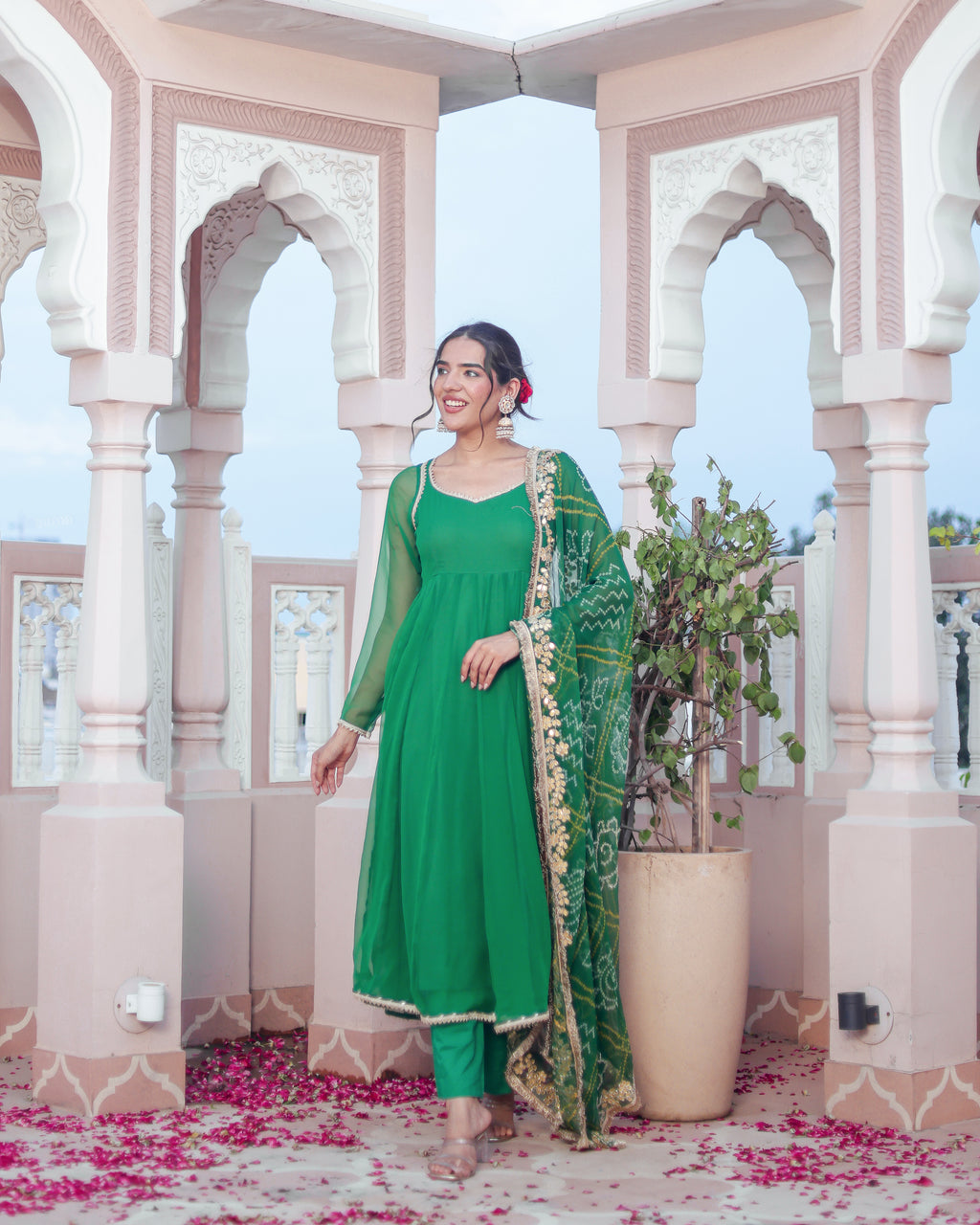 Chaaru Georgette Suit Set
