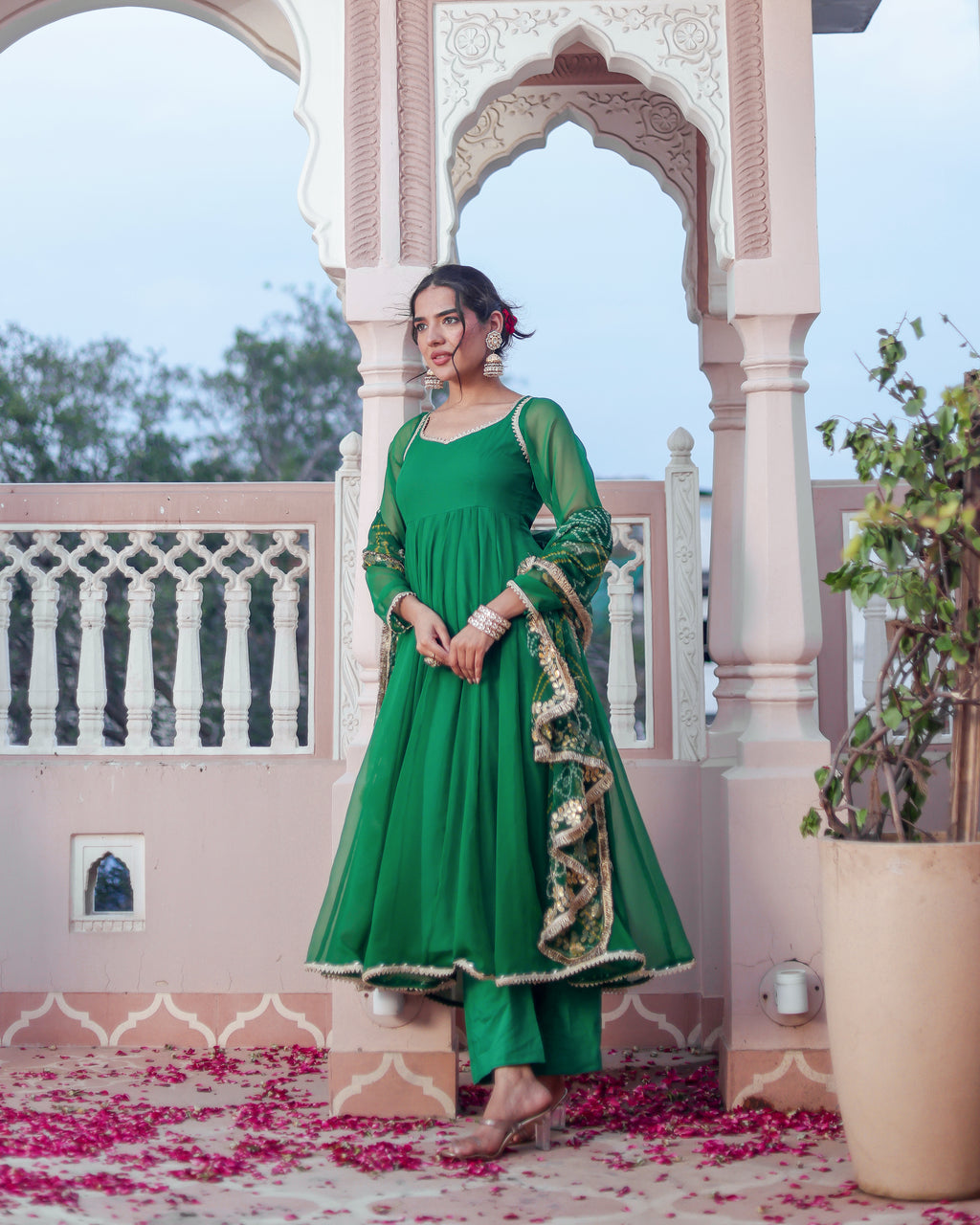 Chaaru Georgette Suit Set