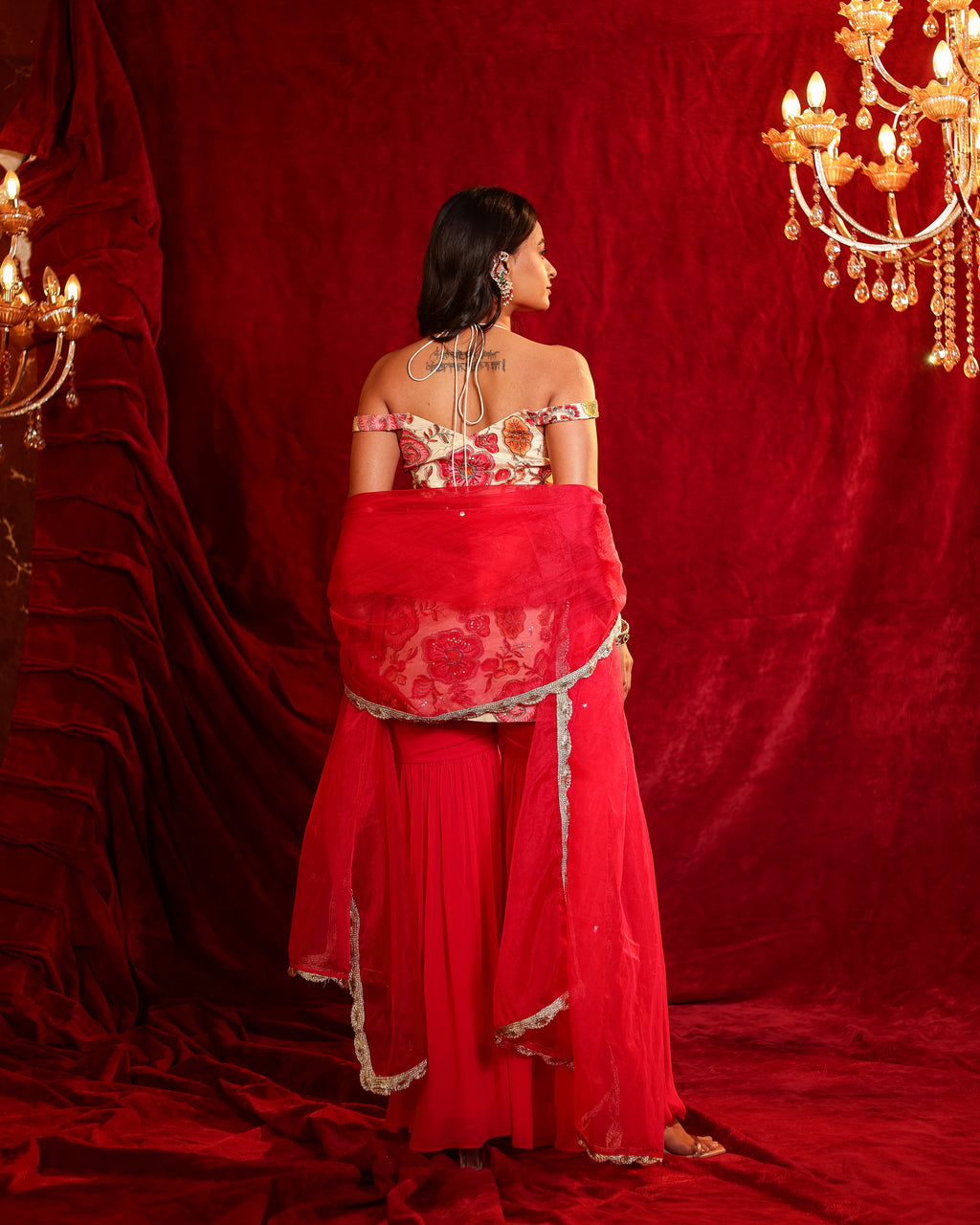 Geet Handwork Gharara Set