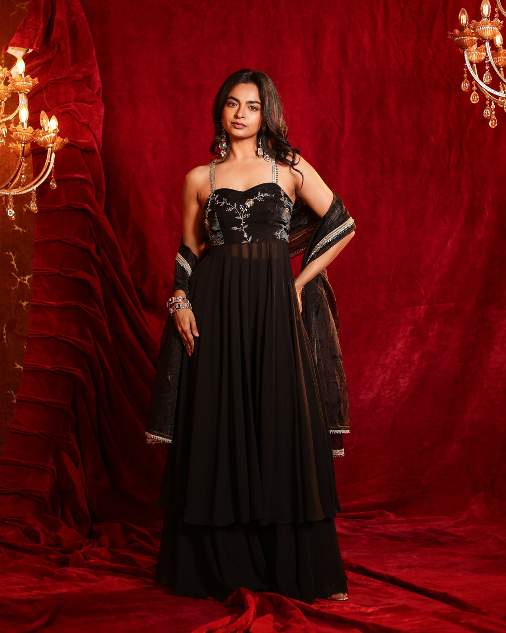Handwork Perse Chaahat Handwork Suit Set – Paancho