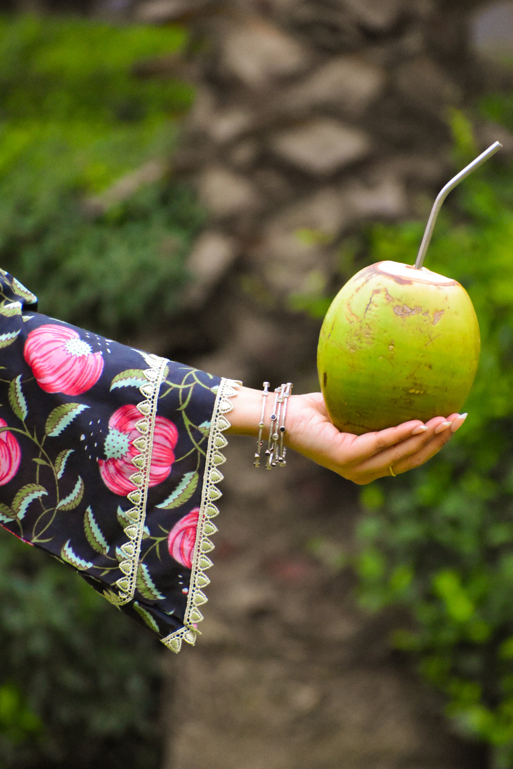 Vanika Handblock Cotton Farshi Set