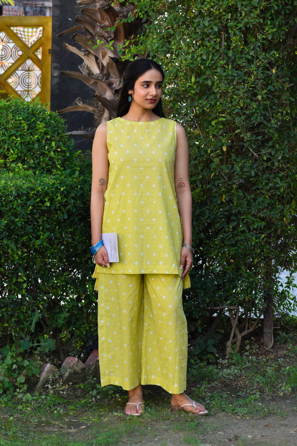 Sitara Handblock Cotton Co-ord Set