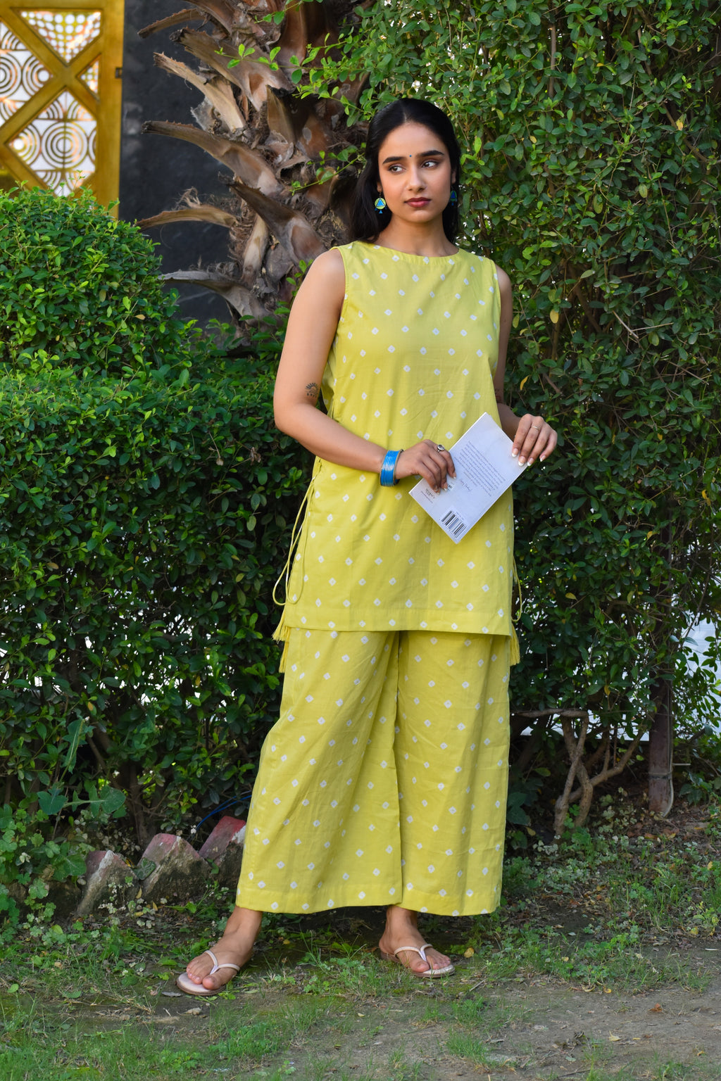 Sitara Handblock Cotton Co-ord Set