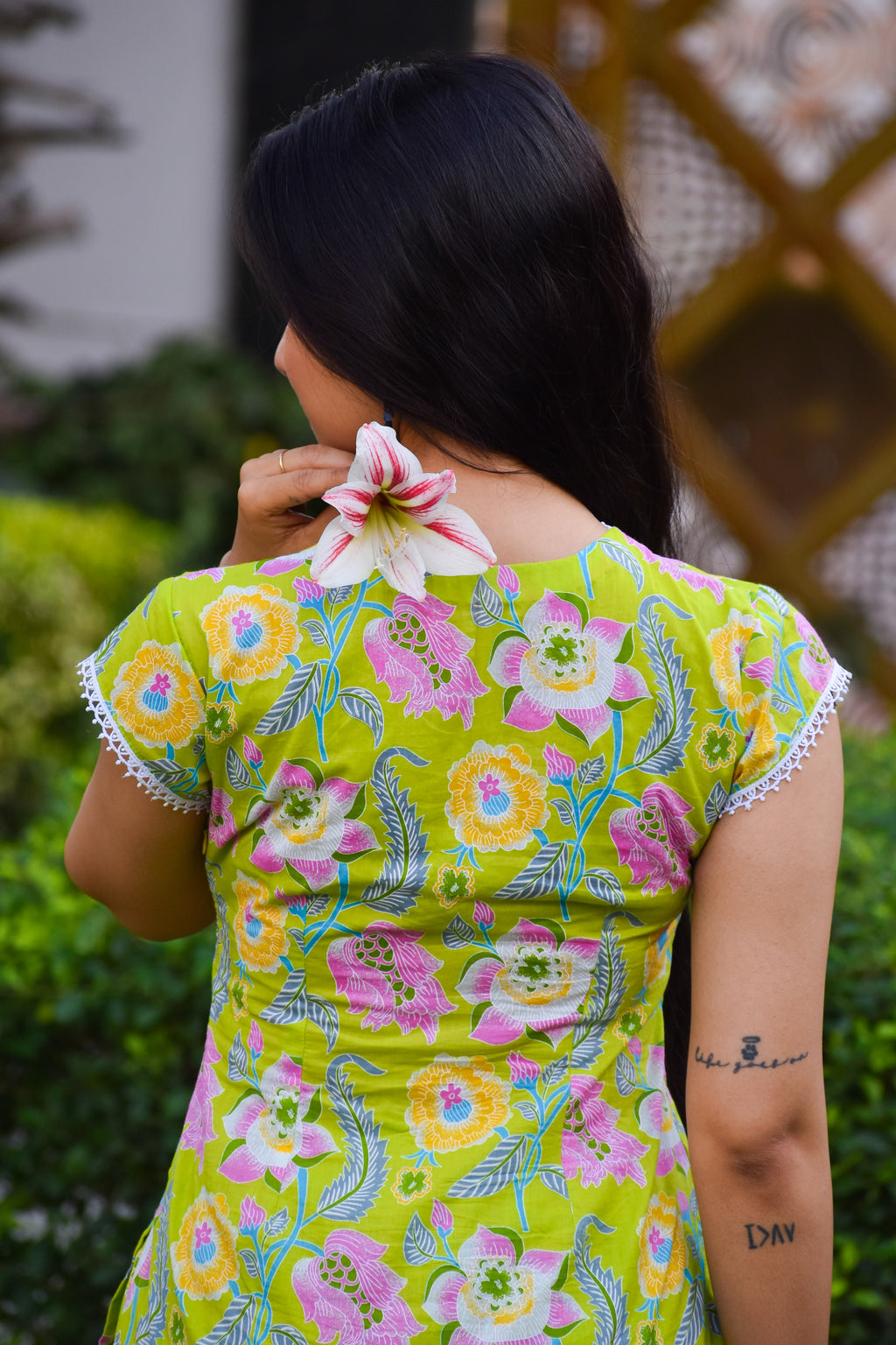 Rangrez Handblock Cotton Co-ord Set