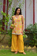 Savera Handblock Cotton Co-ord Set