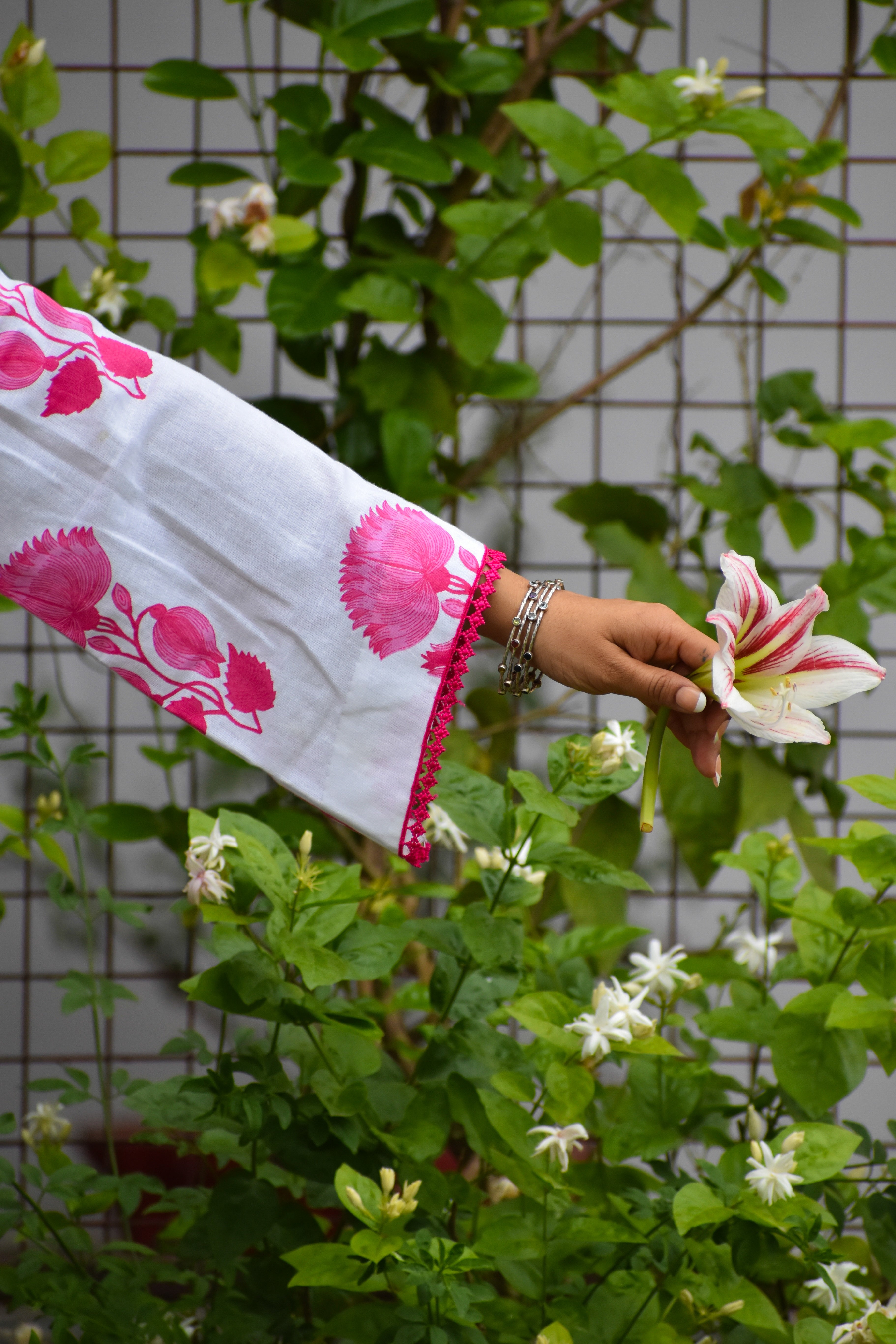 Meher Handblock Cotton Co-ord Set